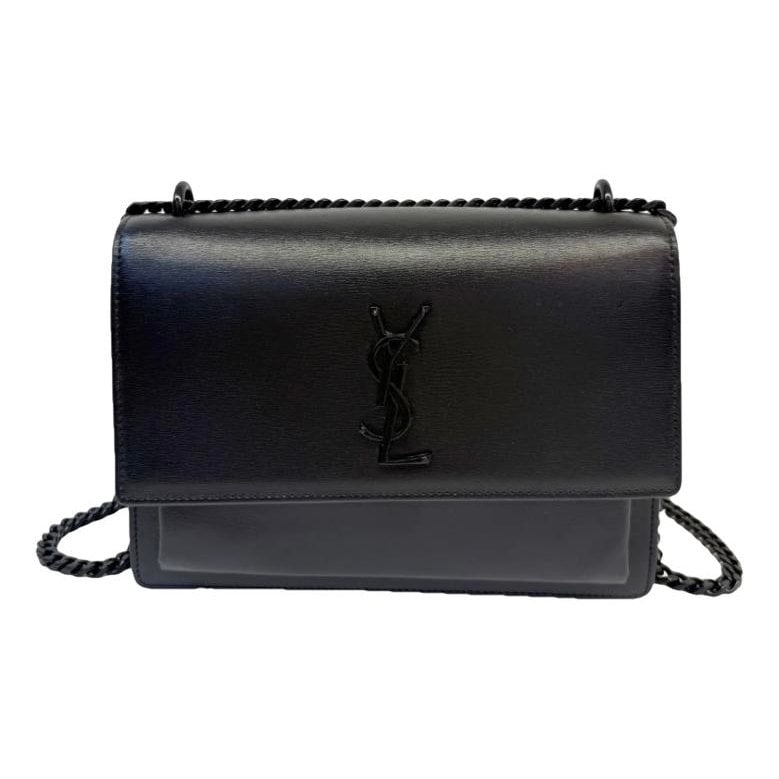 Sunset leather crossbody bag