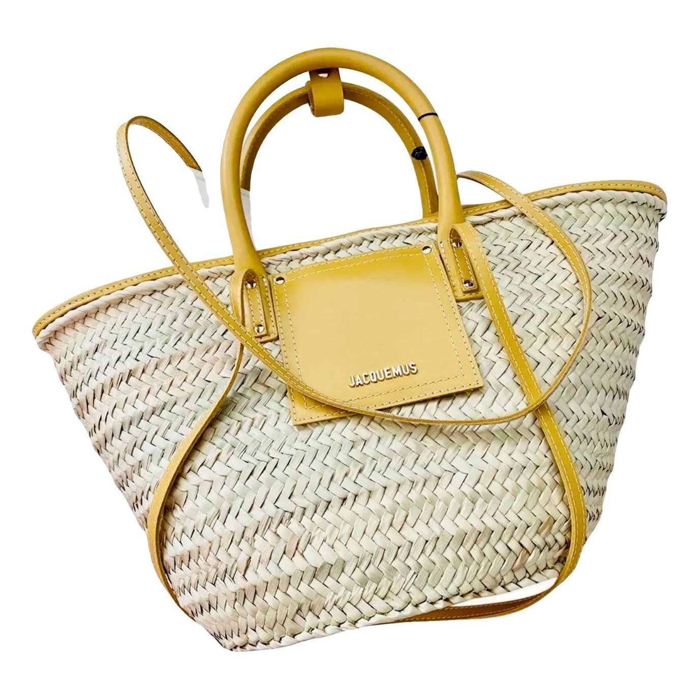 Le Grand Panier leather handbag