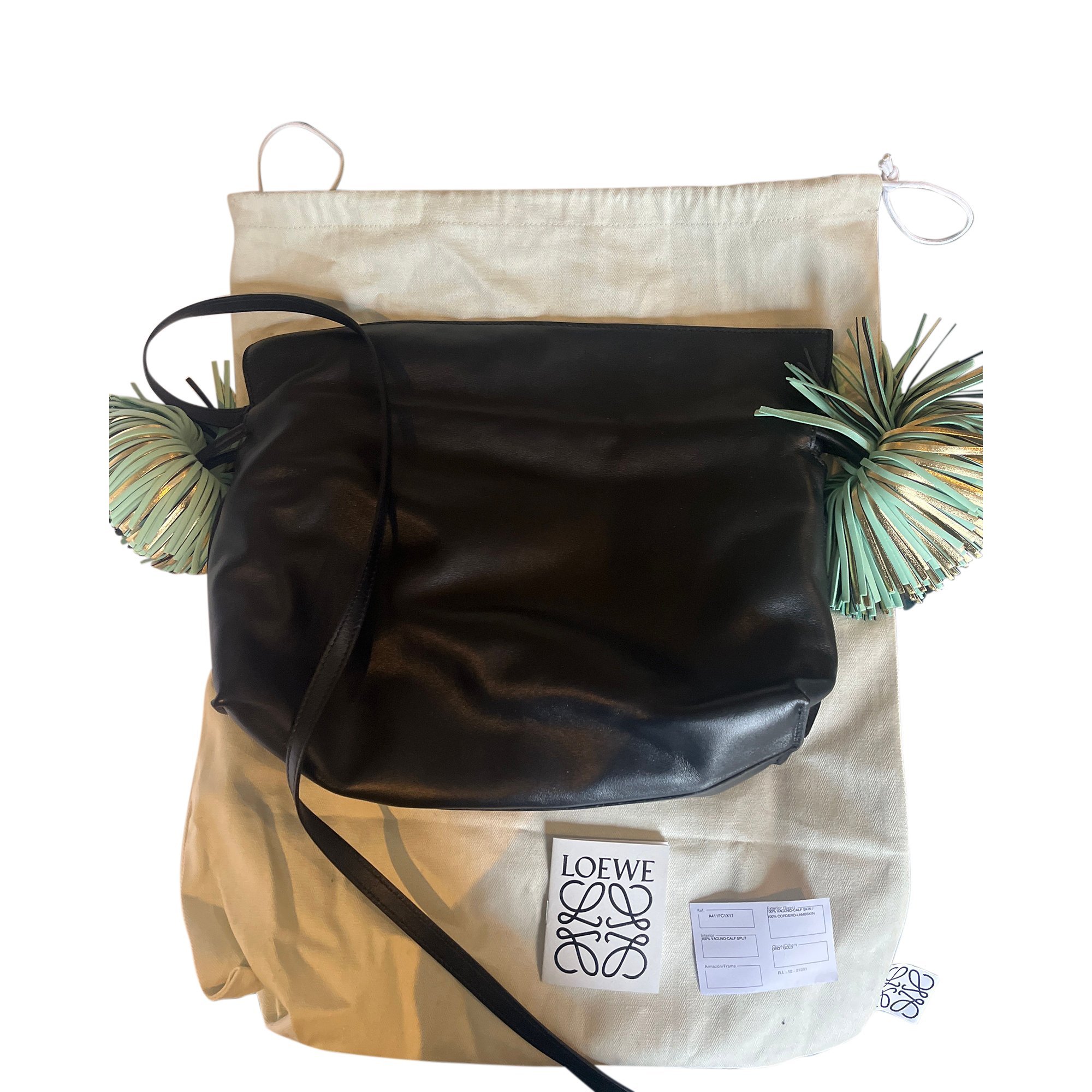 Leather handbag