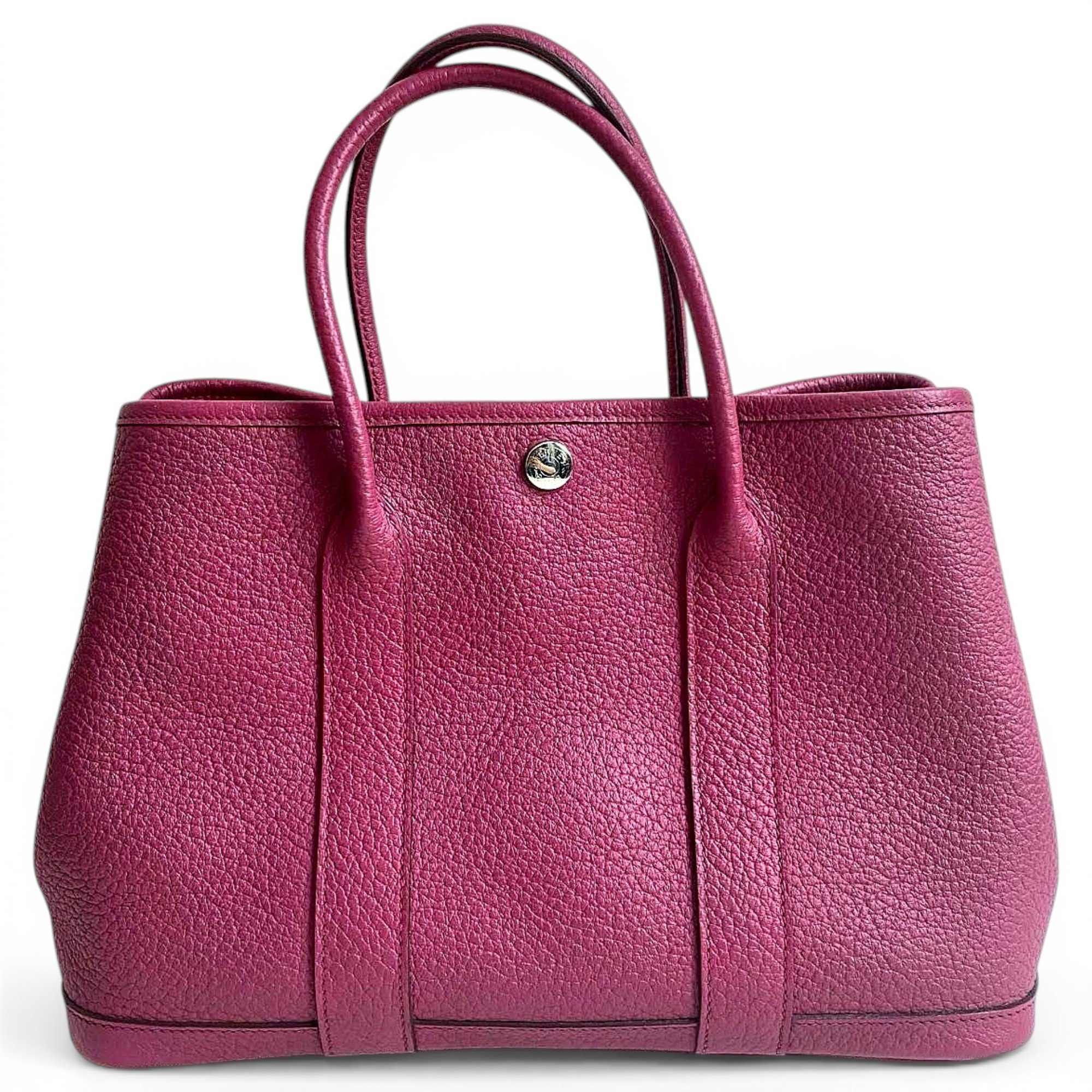 Garden Party leather handbag