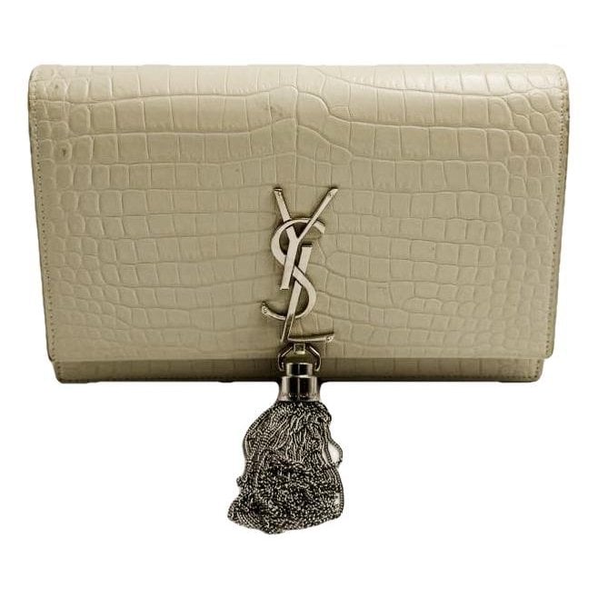 Pompom Kate leather handbag