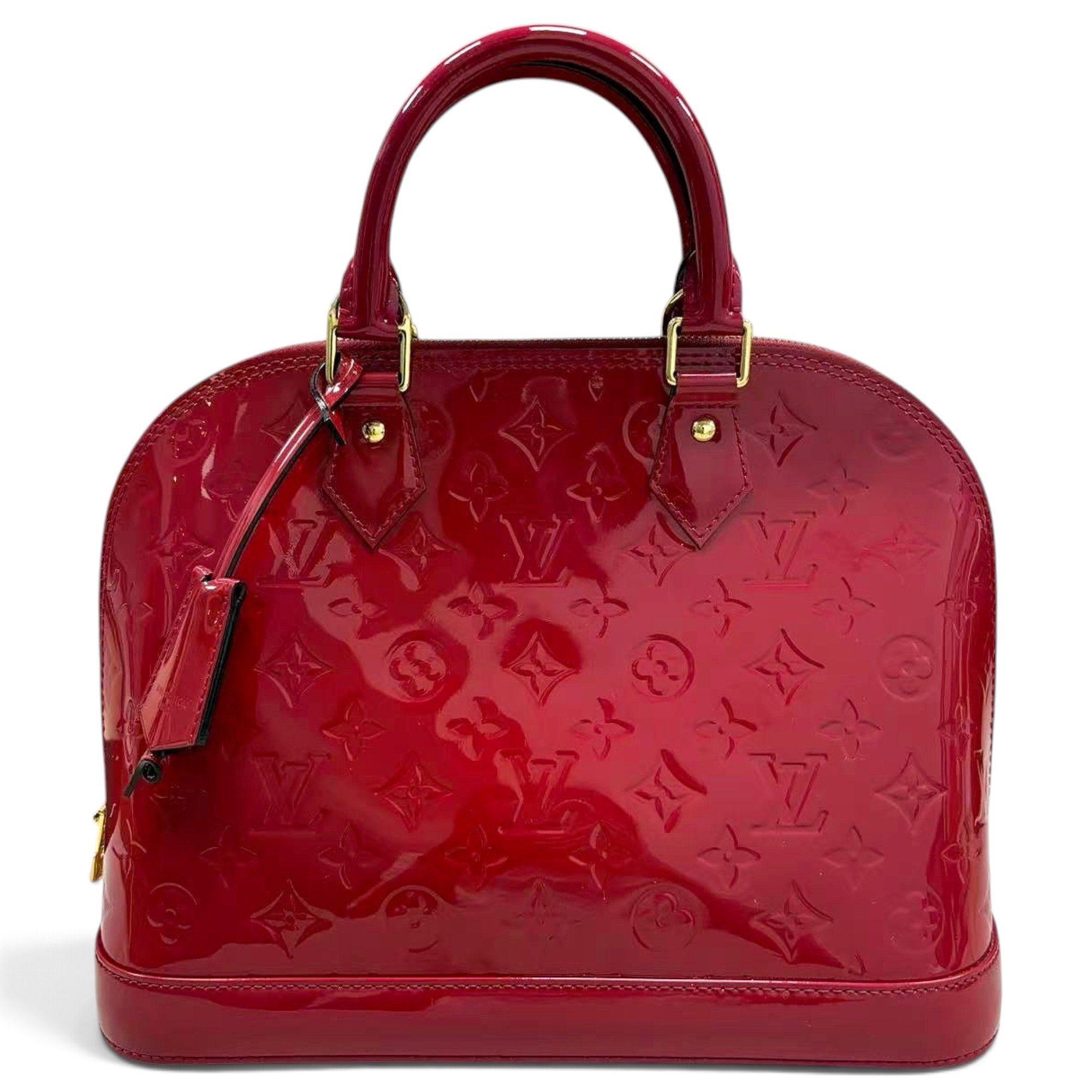 Alma patent leather handbag