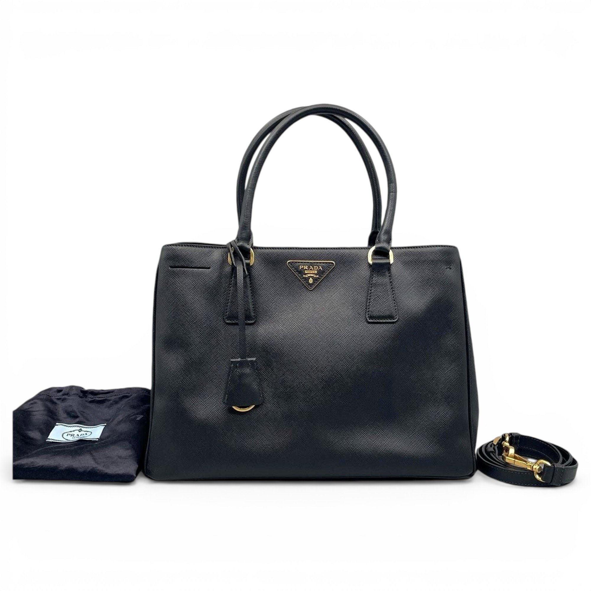 Galleria leather handbag