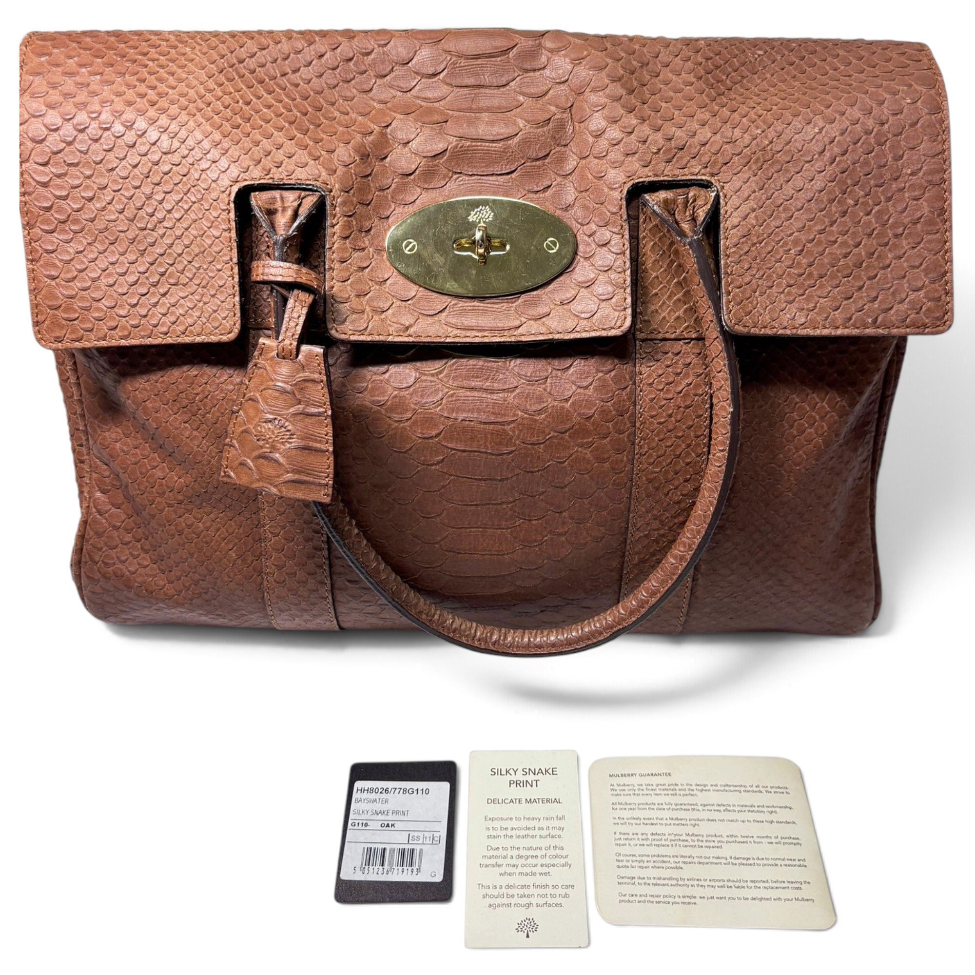 Mulberry Bayswater leather tote