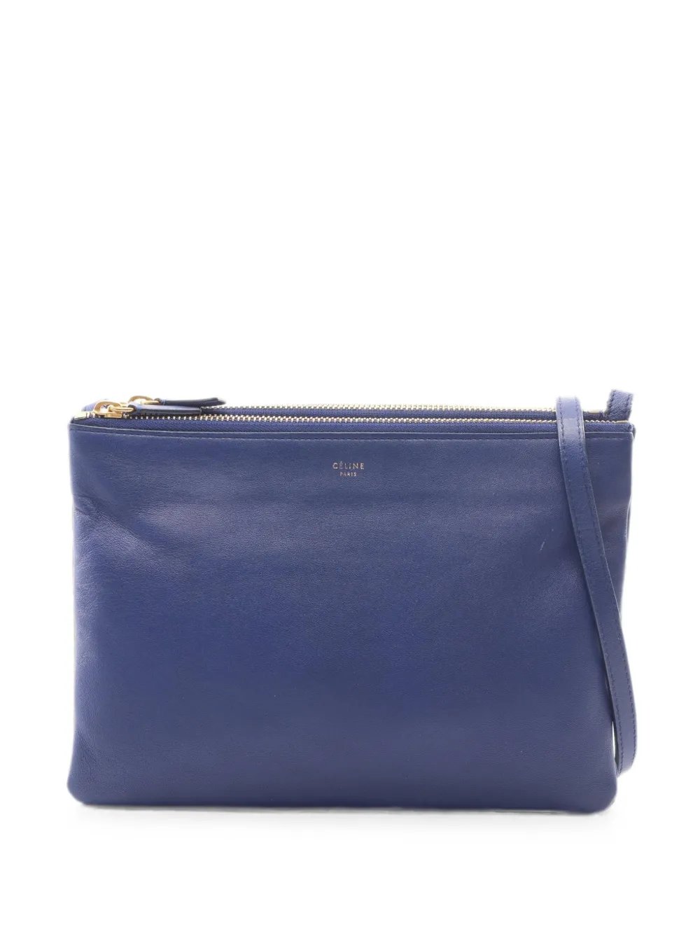 Trio leather shoulder bag