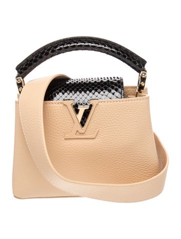 Taurillon Leather Capucines Mini