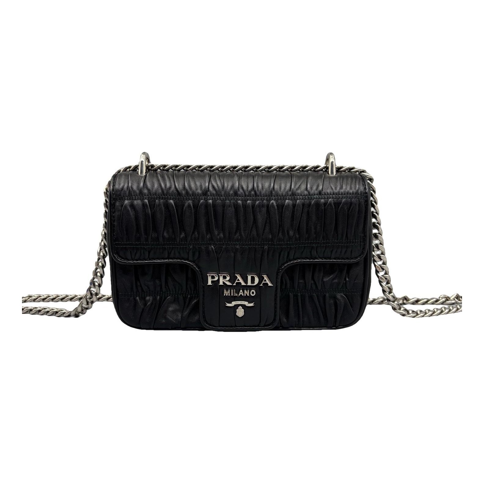 Diagramme leather crossbody bag