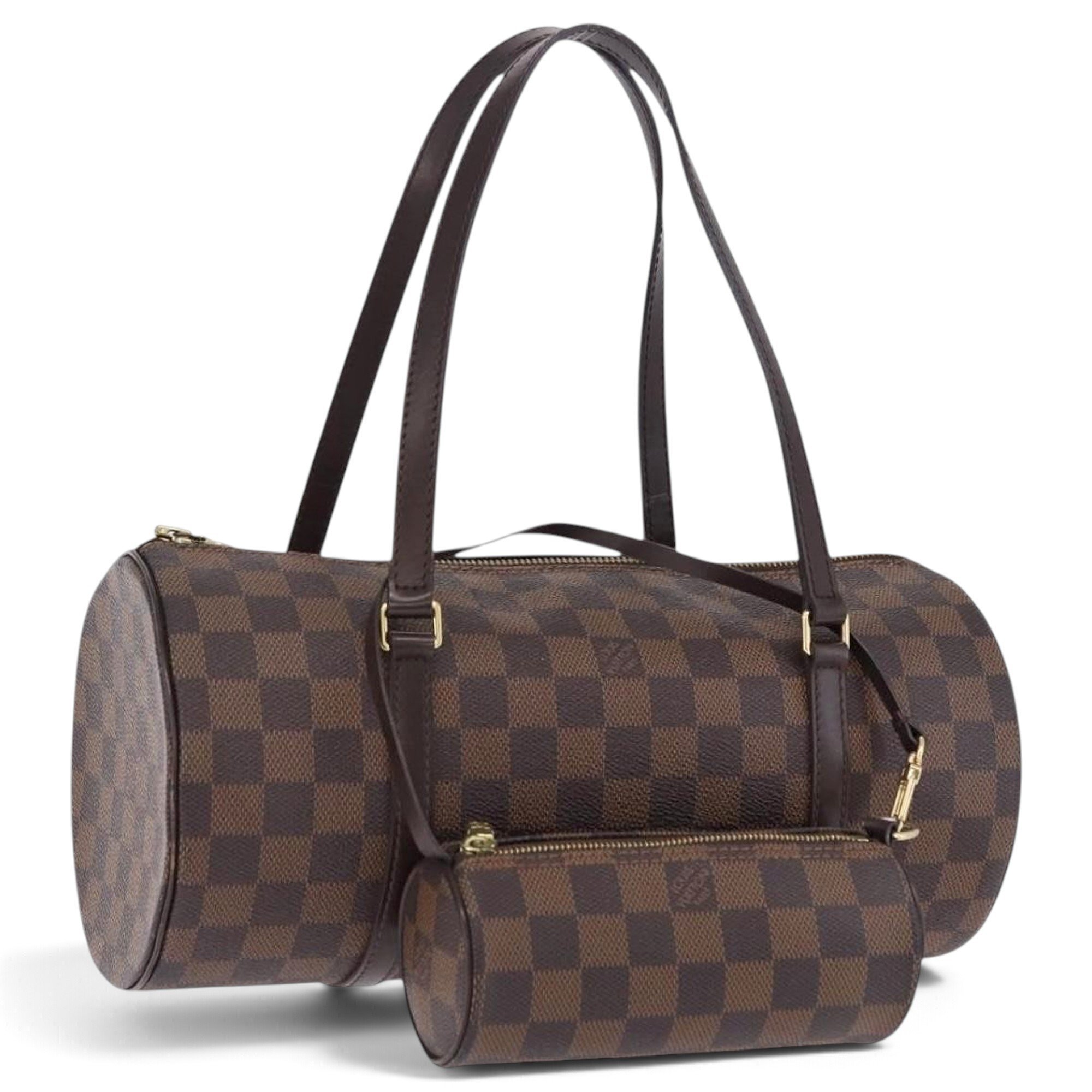 Papillon leather handbag