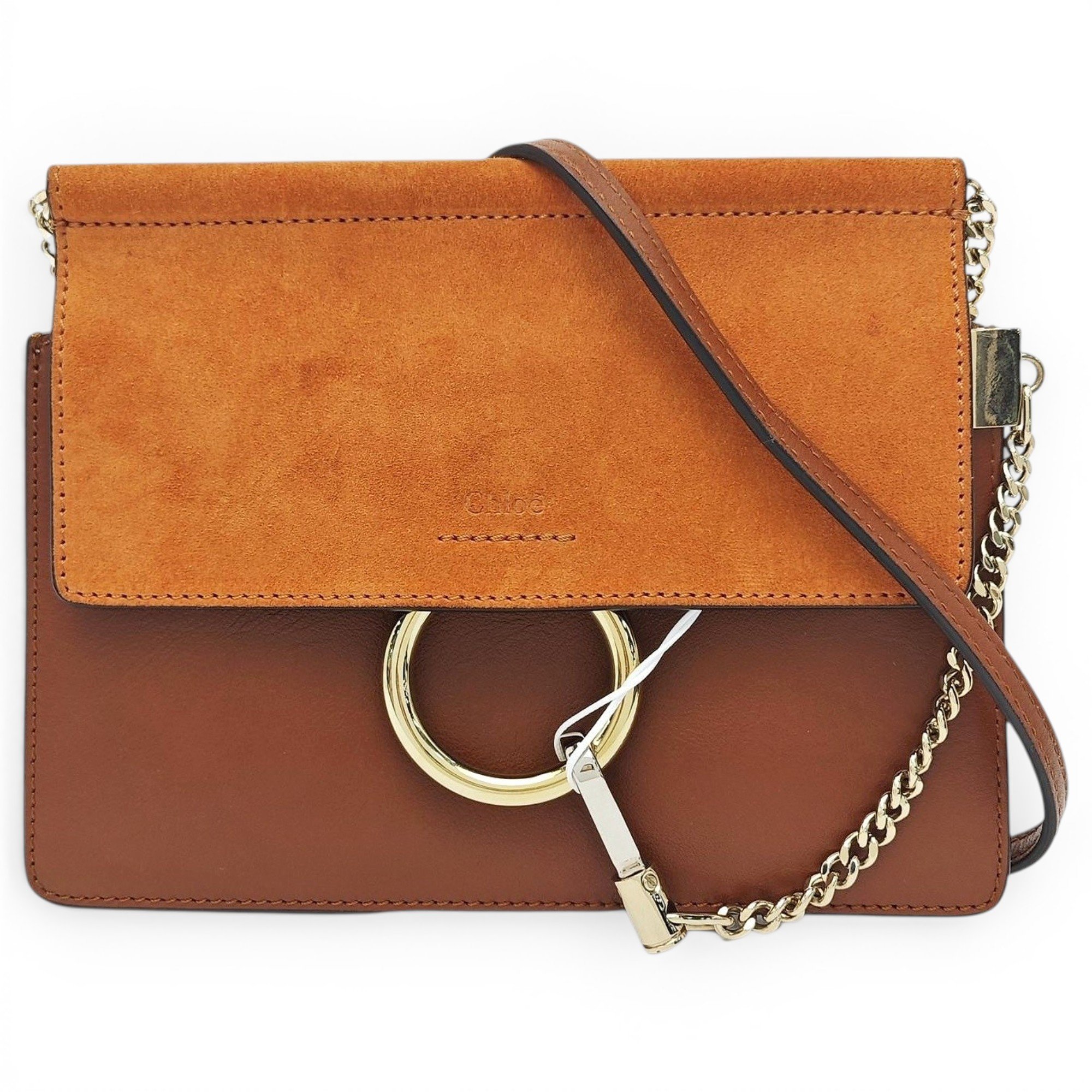 Faye leather handbag