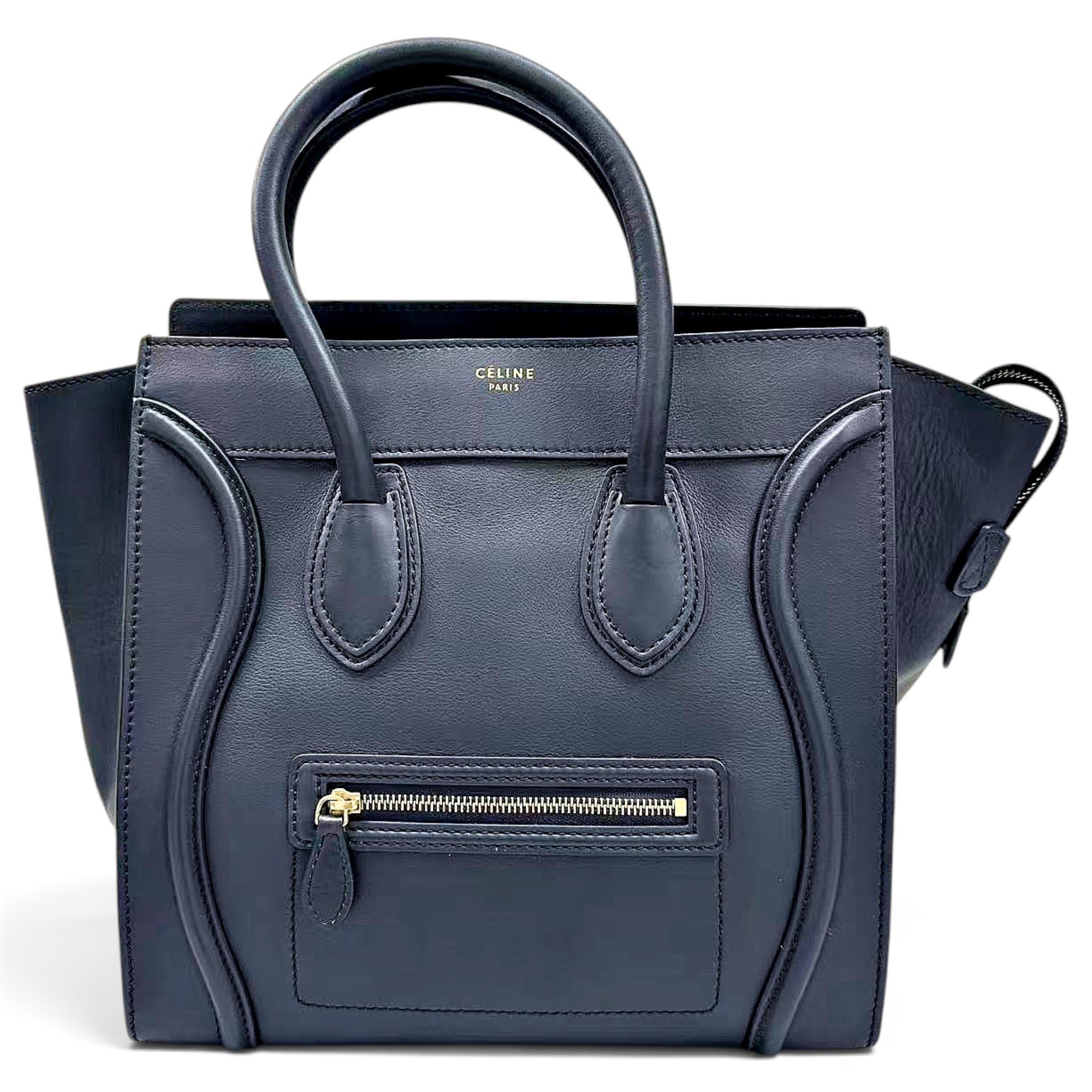 Luggage leather handbag