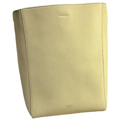 Seau Sangle leather handbag