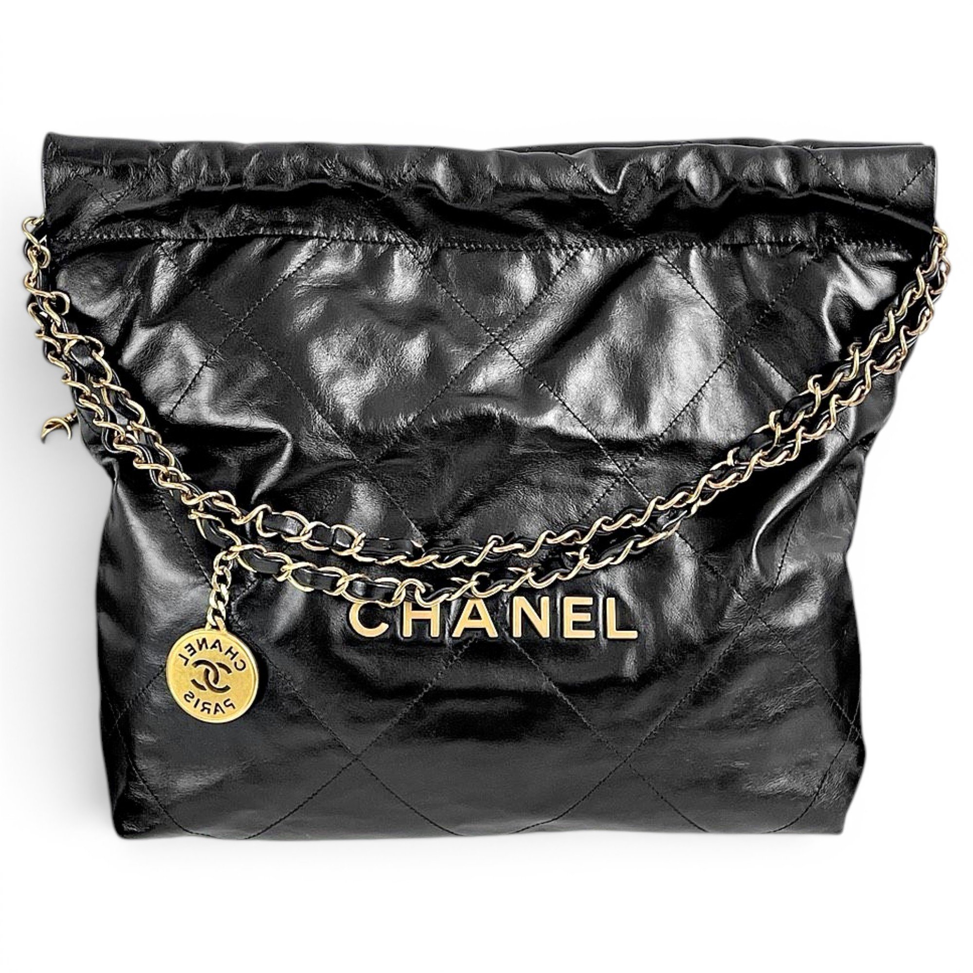 Chanel 22 leather handbag