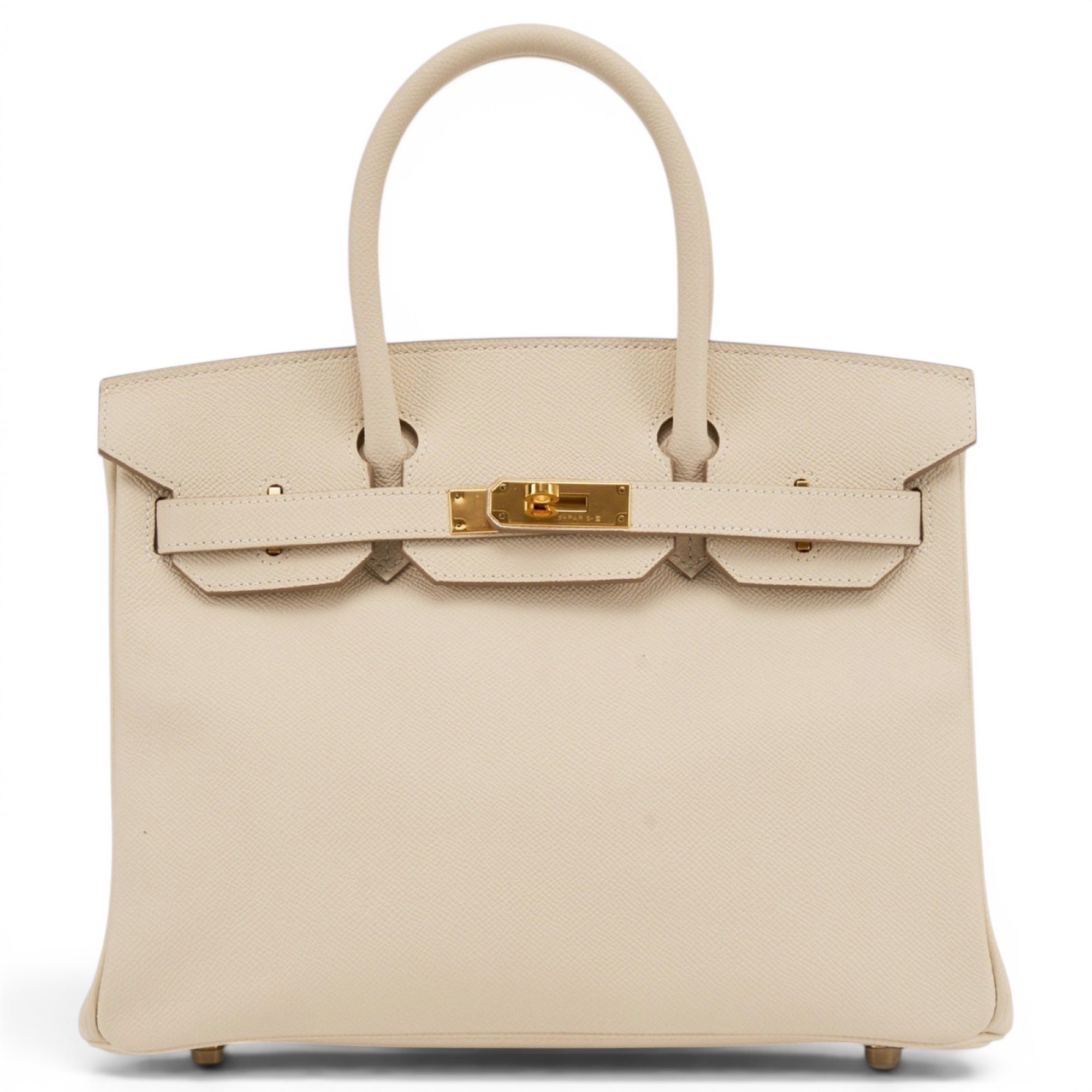 Birkin 30 leather handbag