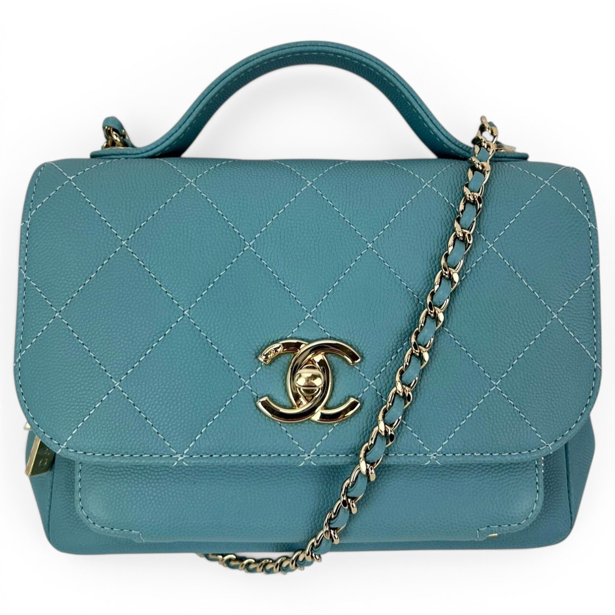 Business Affinity leather handbag