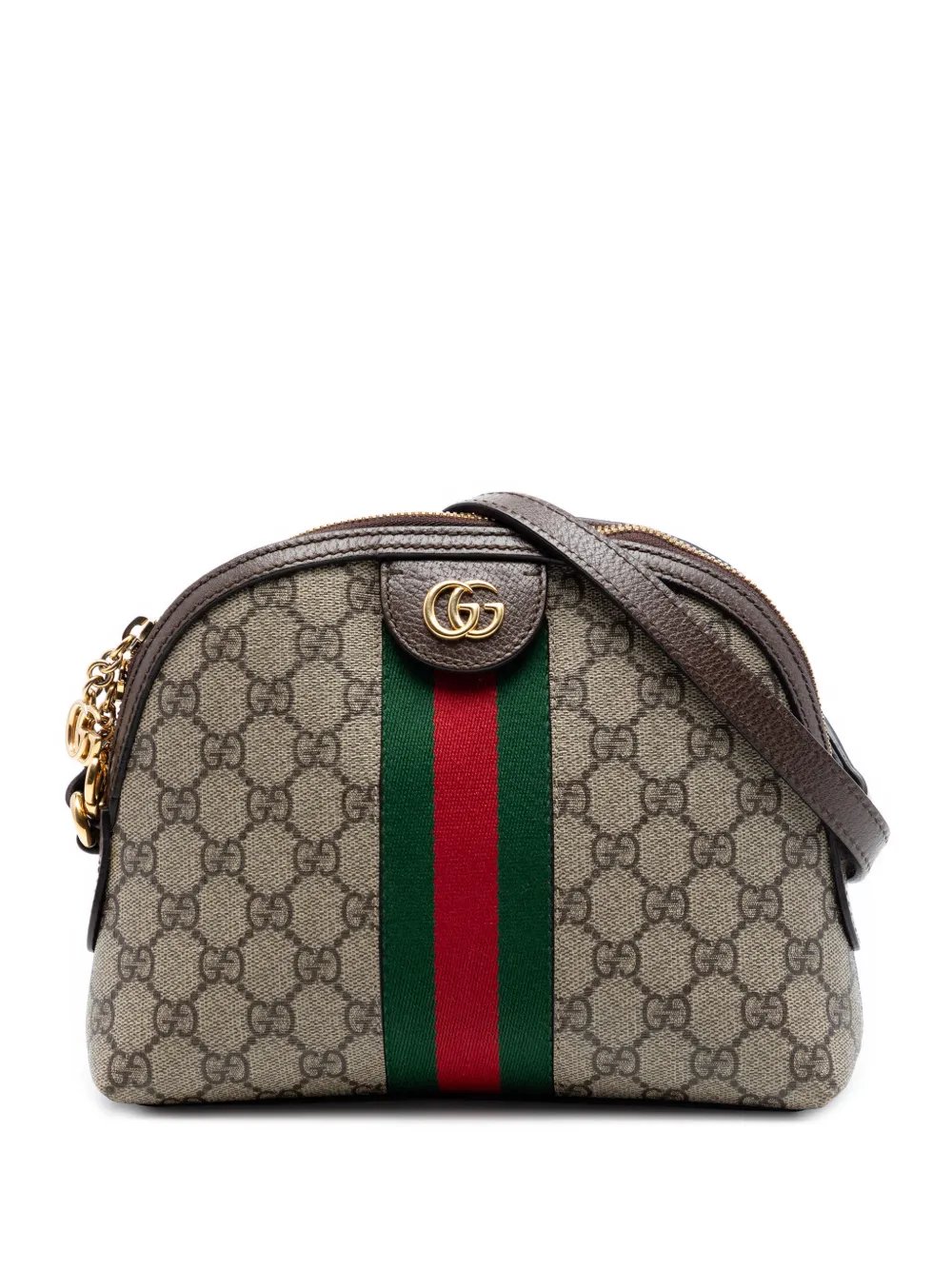 2016-2026 Small GG Supreme Web Ophidia Dome crossbody bag