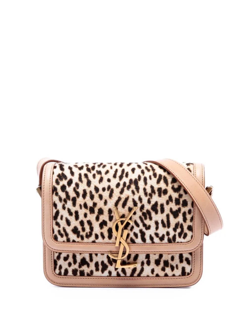 2021 Small Calf Hair Leopard Print Solferino Satchel In Box crossbody bag