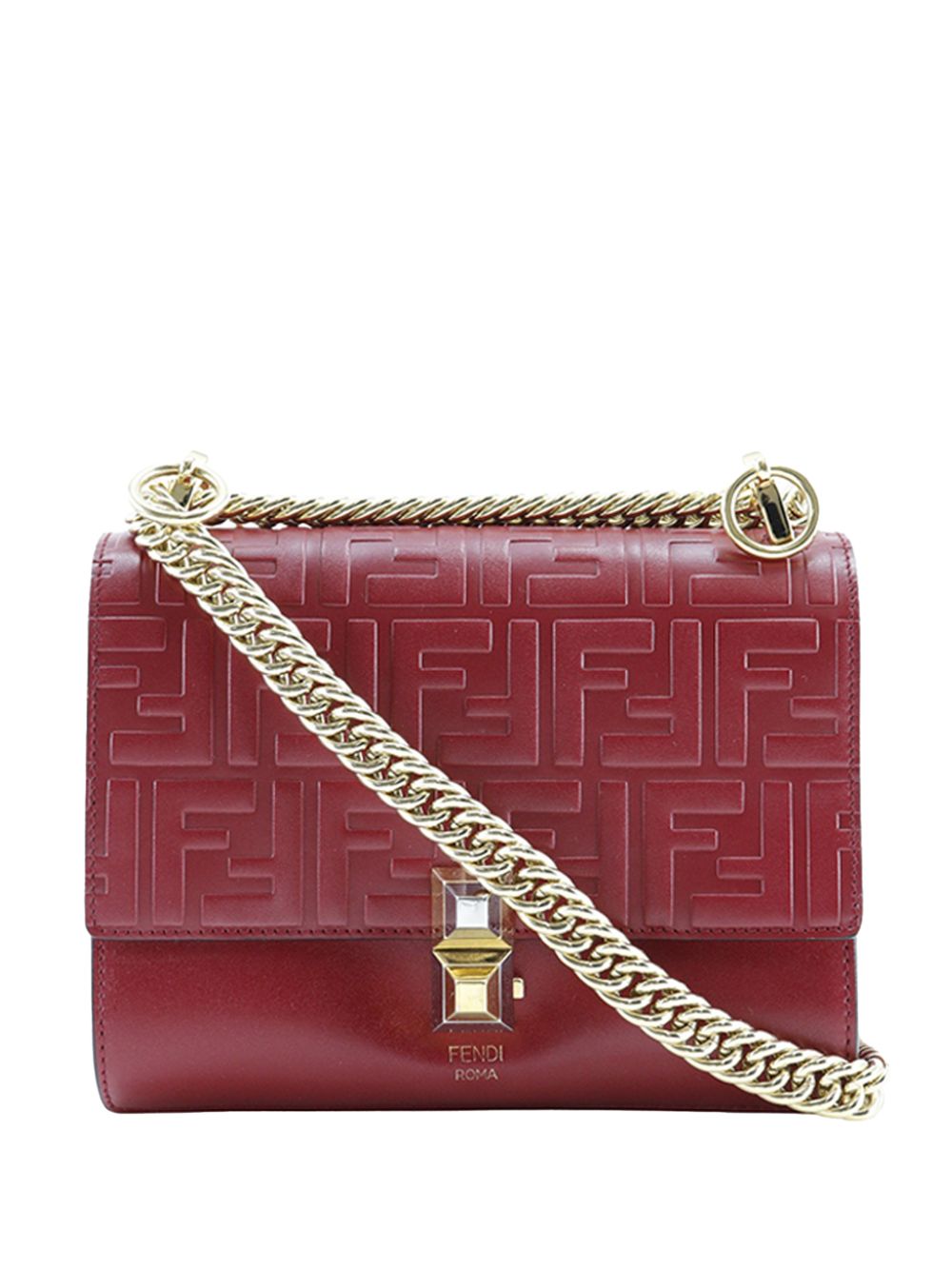 2010-2026 Small Zucca Embossed Leather Kan I crossbody bag