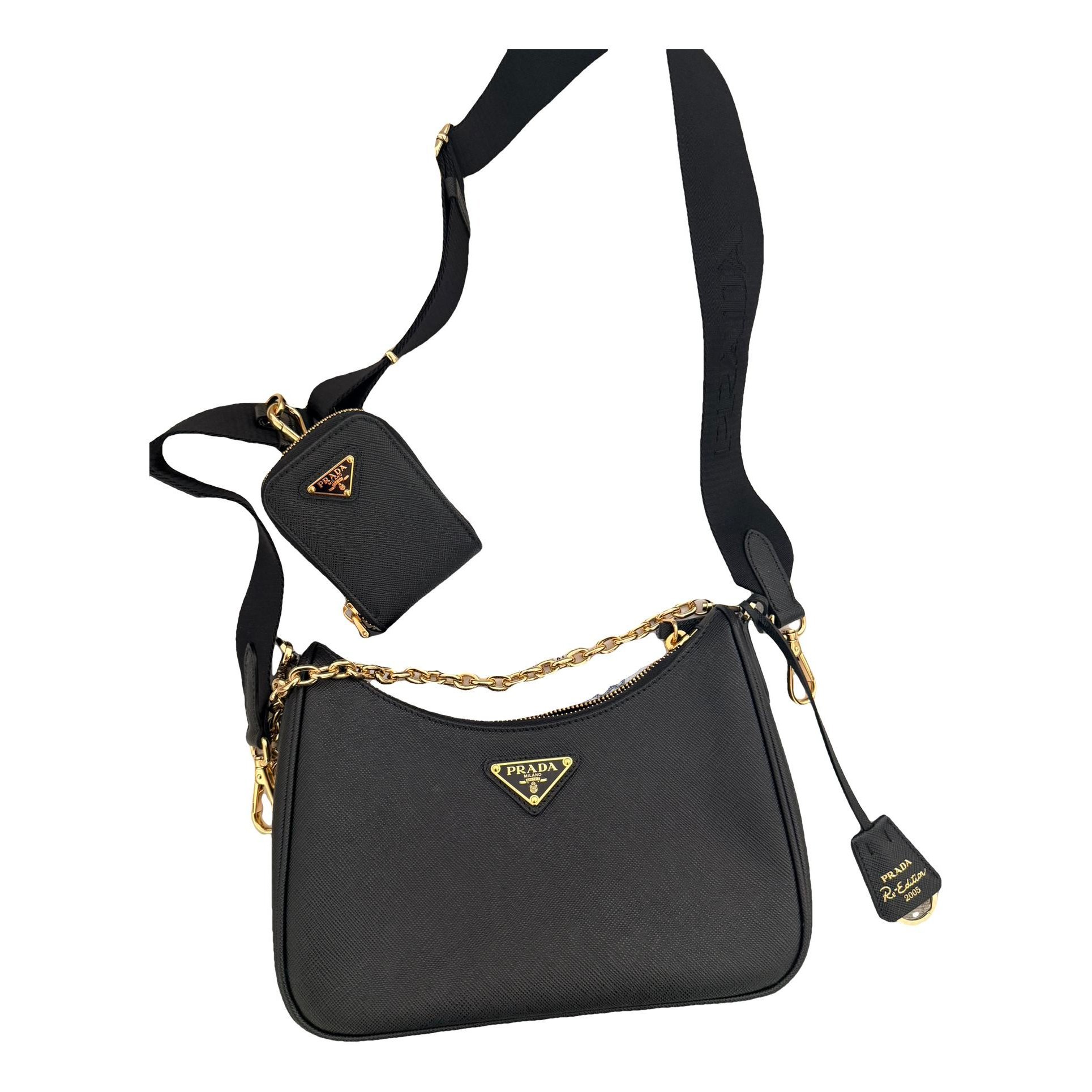Re-edition leather bag