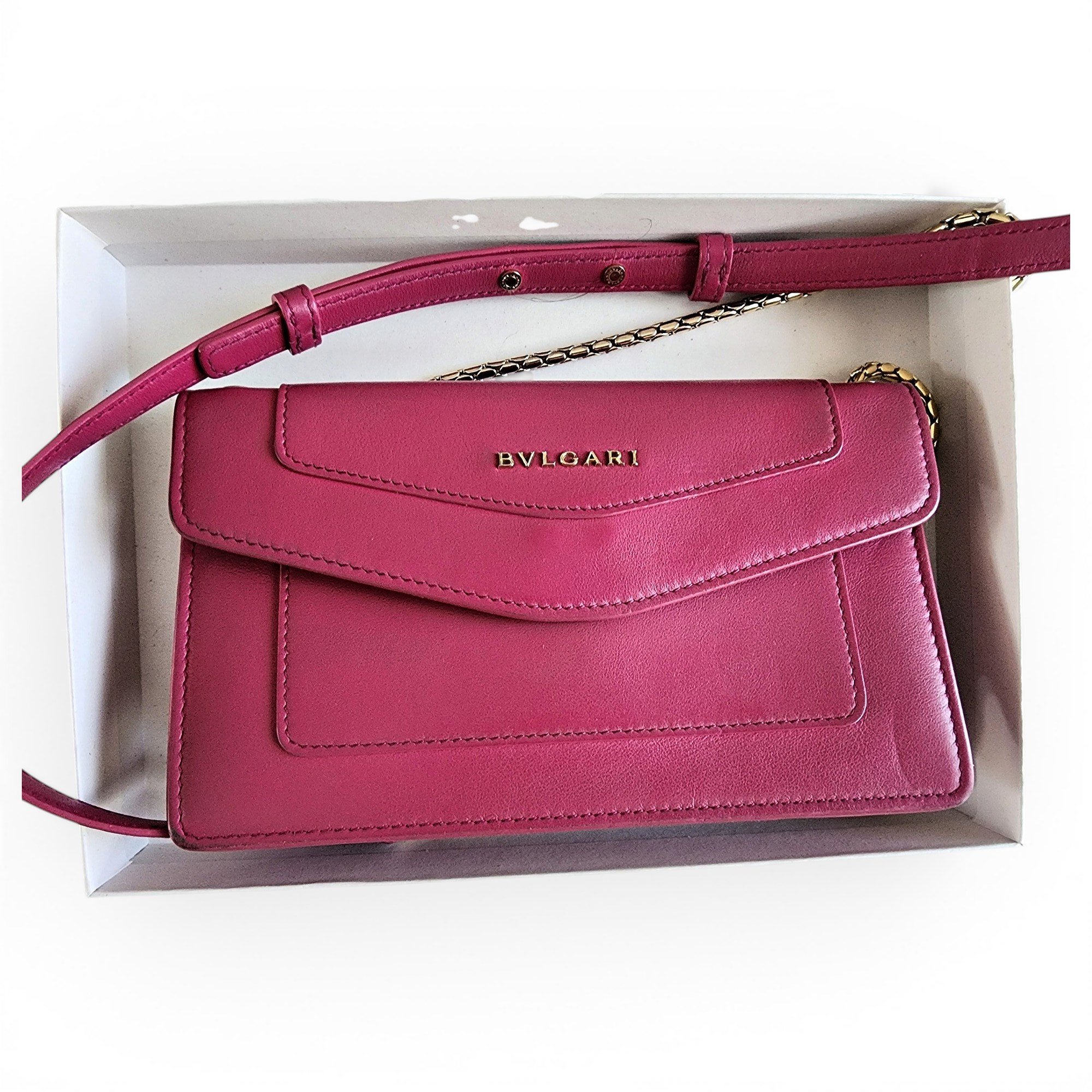 Bvlgari Bulgari leather crossbody bag