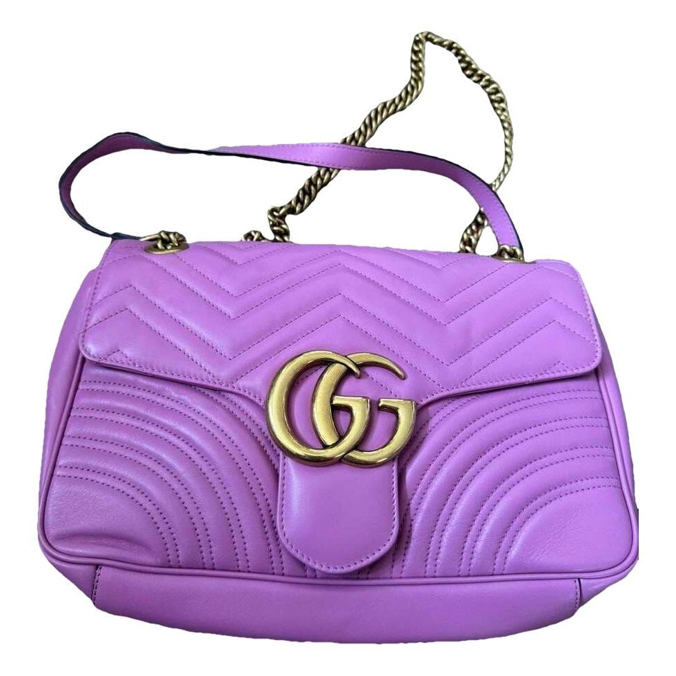GG Marmont Chain leather handbag
