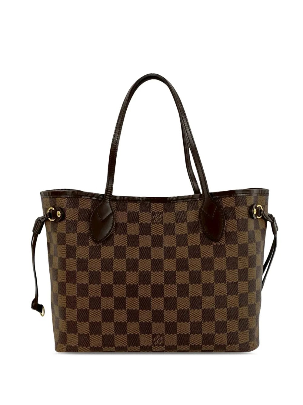 2008 Damier Ebene Neverfull PM tote bag
