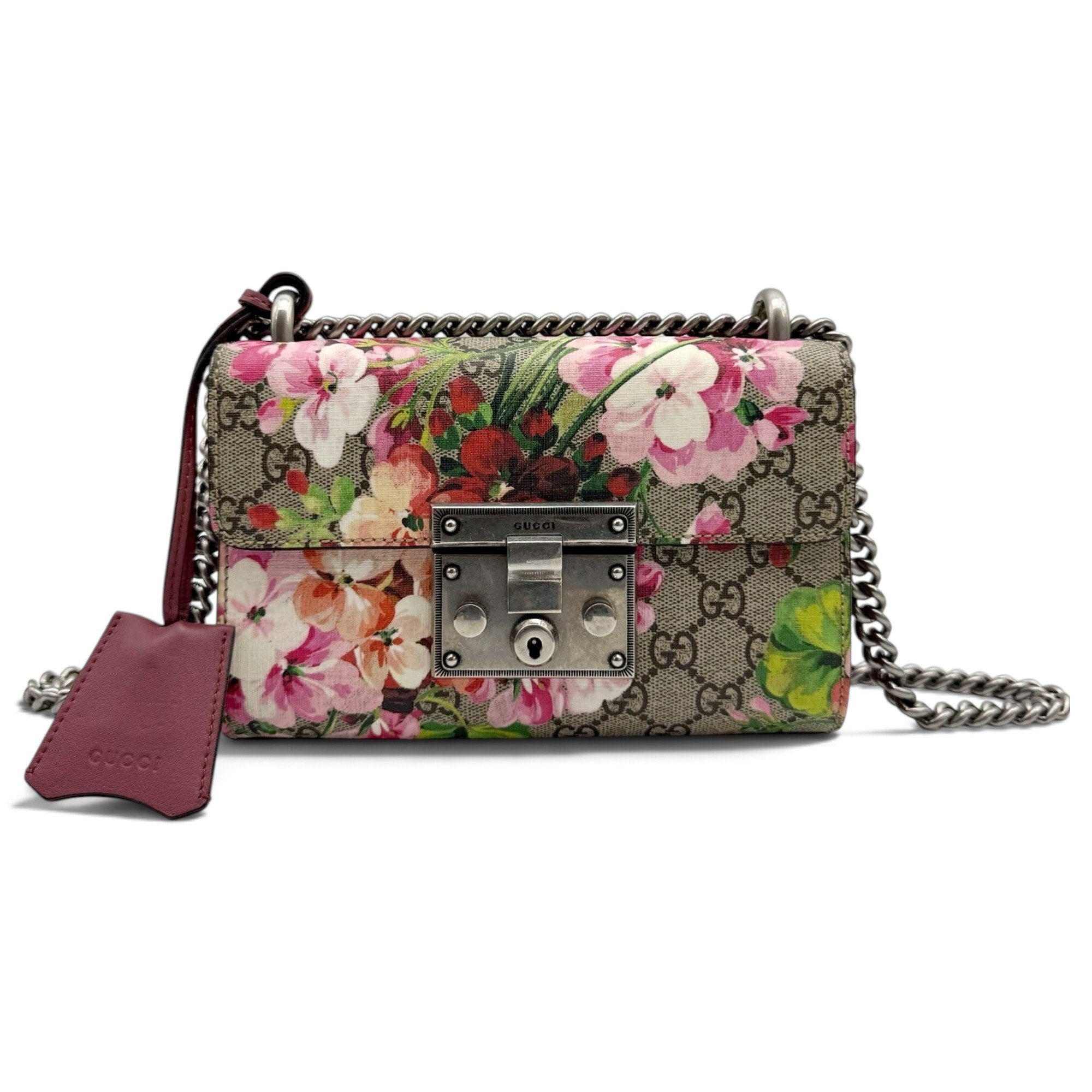 Padlock cloth handbag
