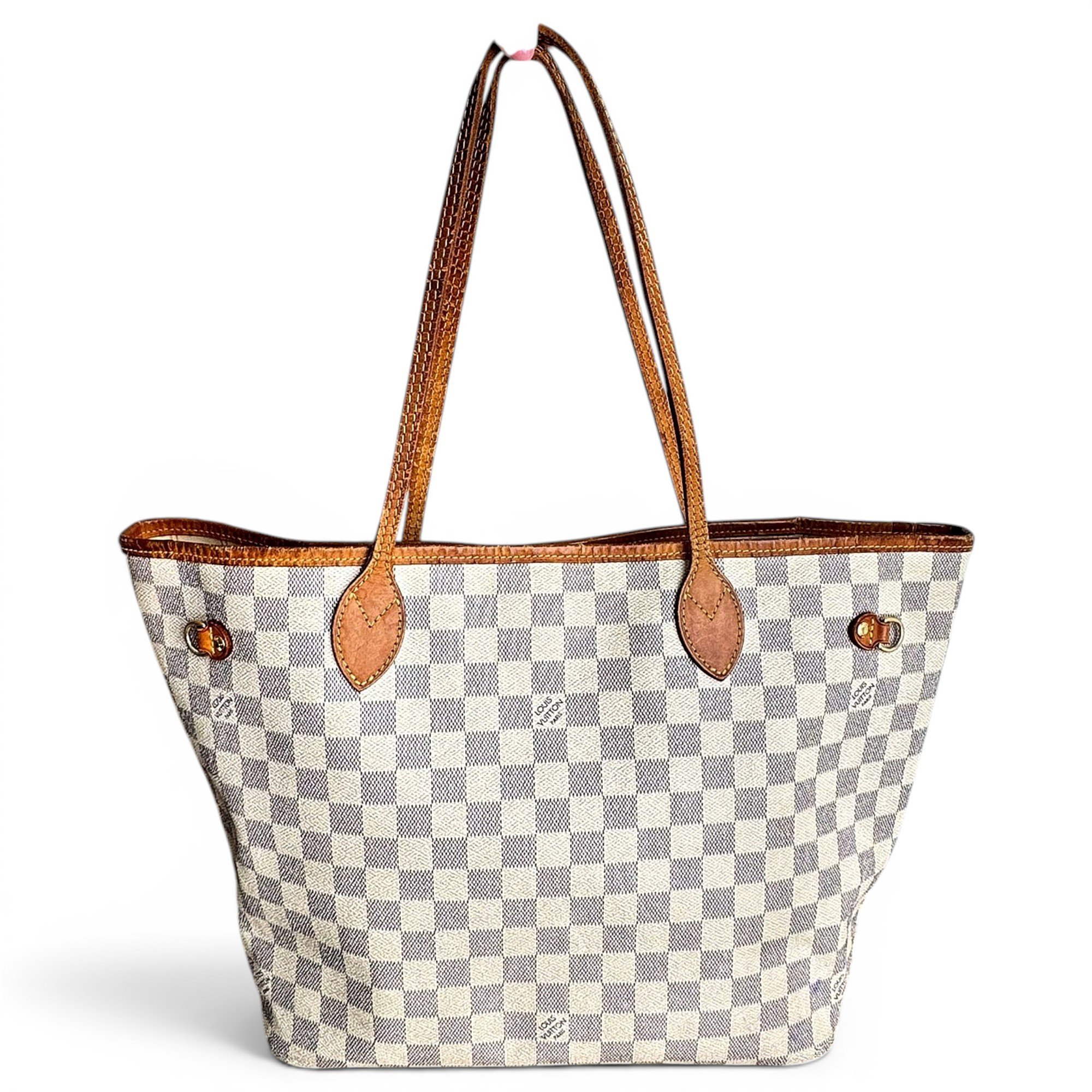 Neverfull leather tote