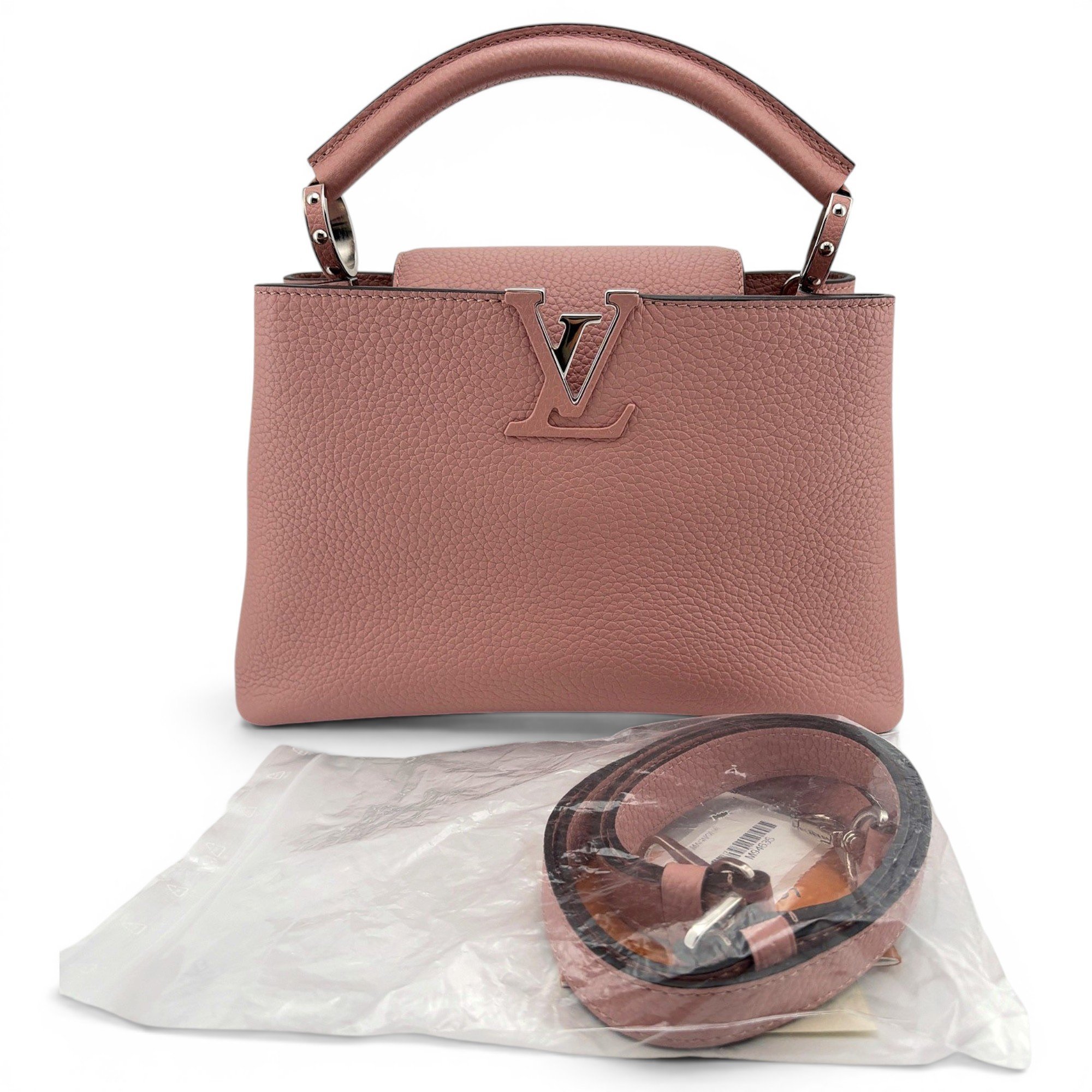 Capucines leather handbag