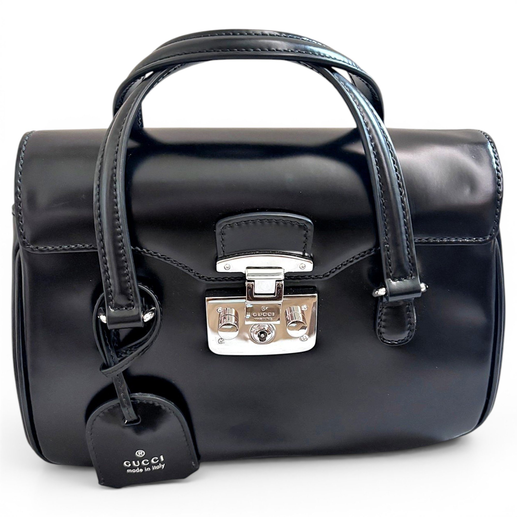 Leather handbag