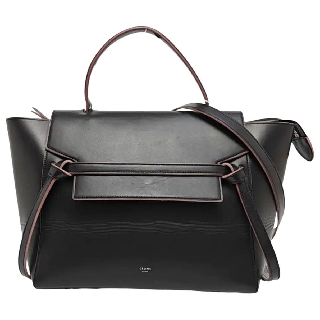 Belt leather mini bag