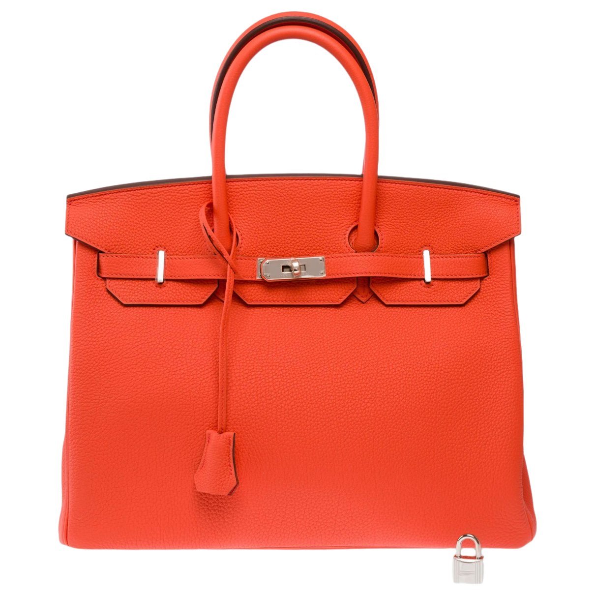 Birkin 35 leather handbag