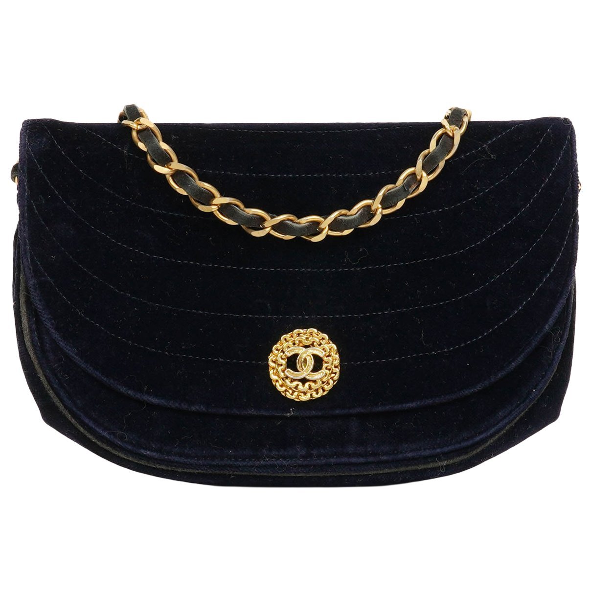 Timeless/Classique velvet handbag