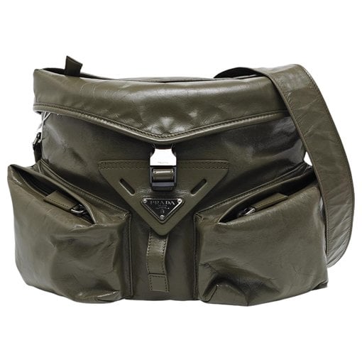 Leather crossbody bag