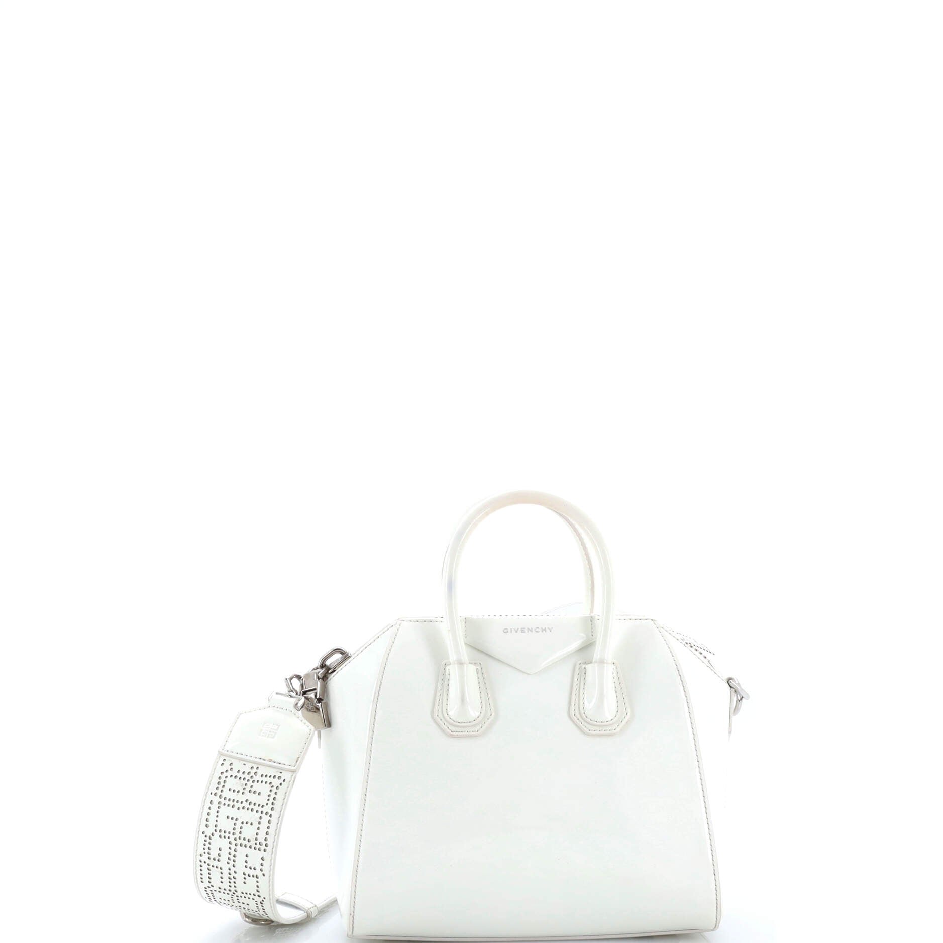 Antigona Bag Glazed Leather Mini