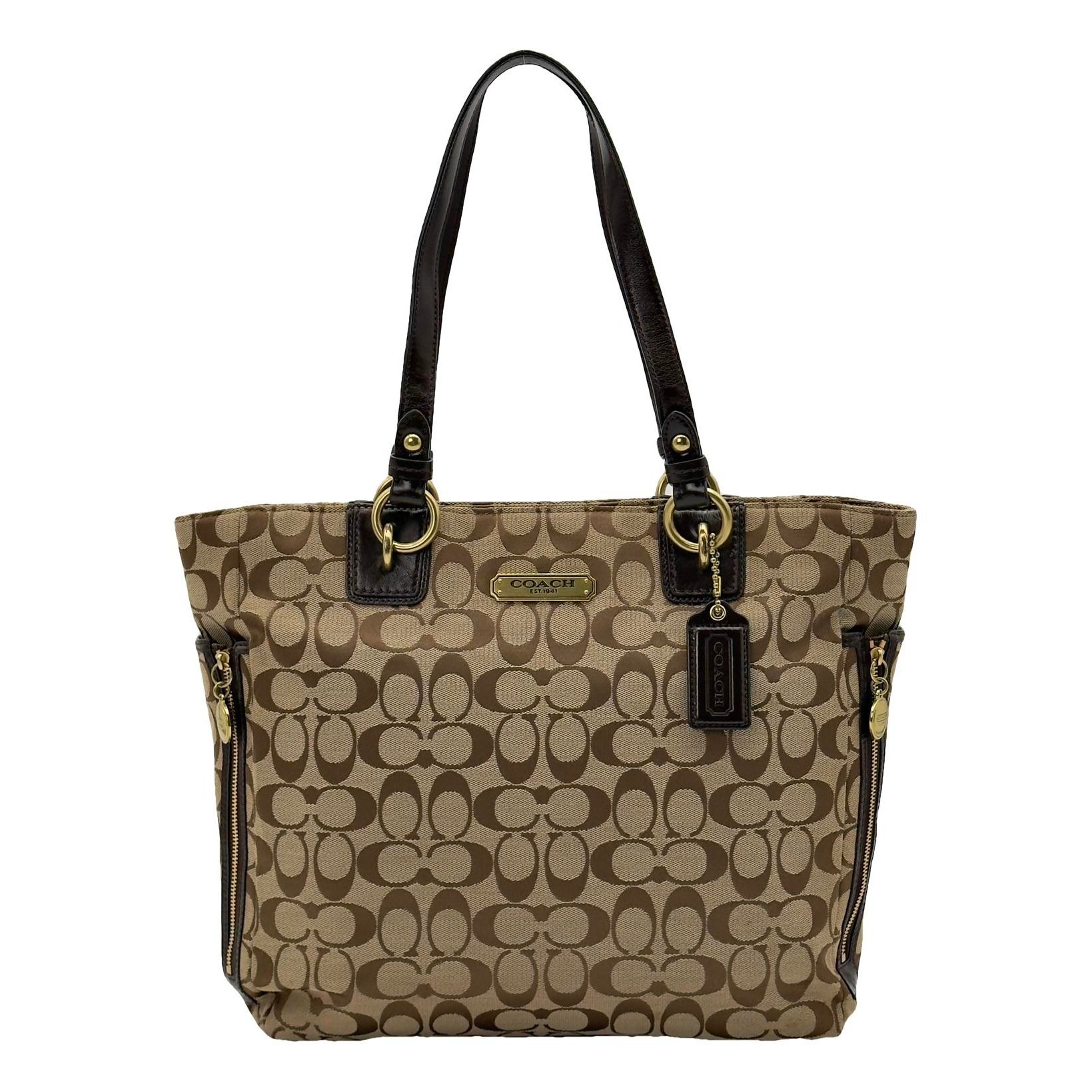 Signature Sufflette leather handbag