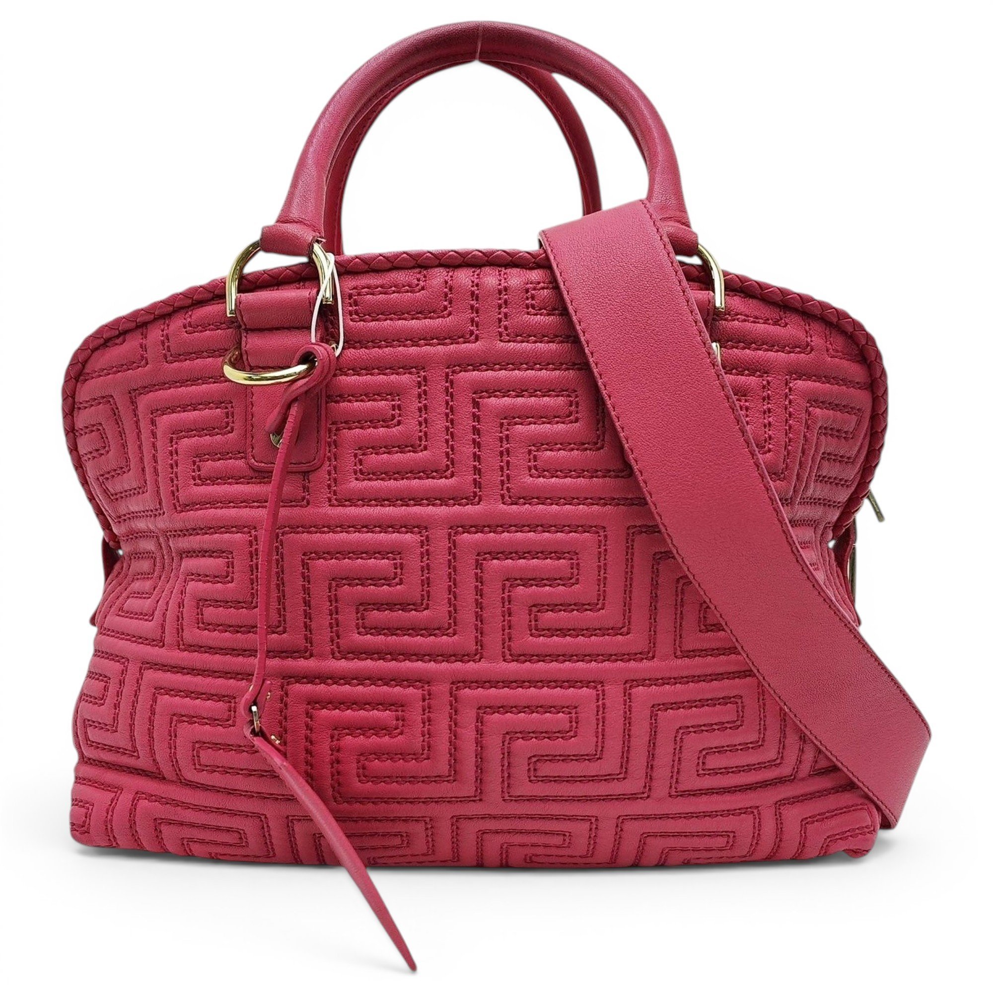 Leather handbag