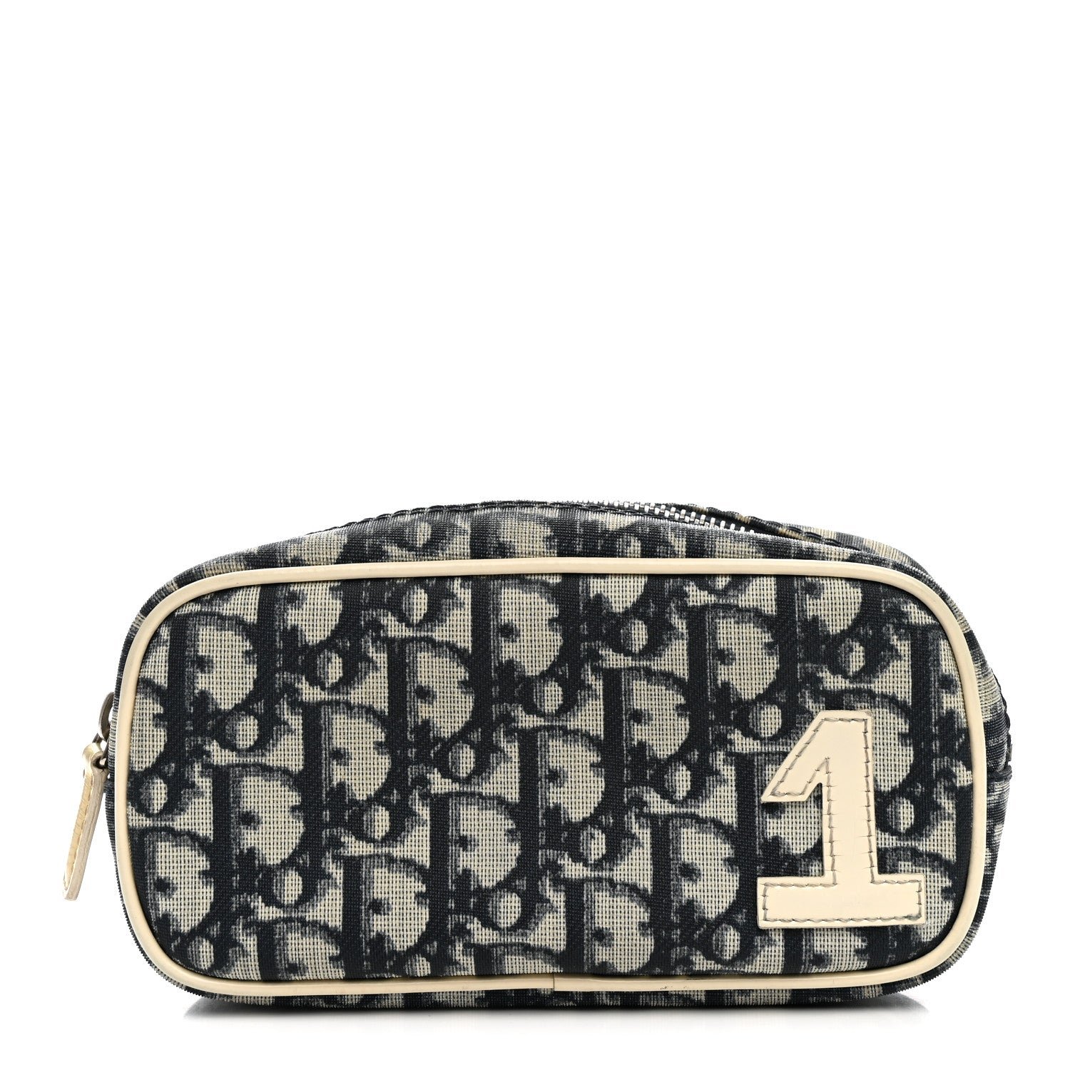 Christian Dior Monogram Girly Trotter Cosmetic Pouch Blue
