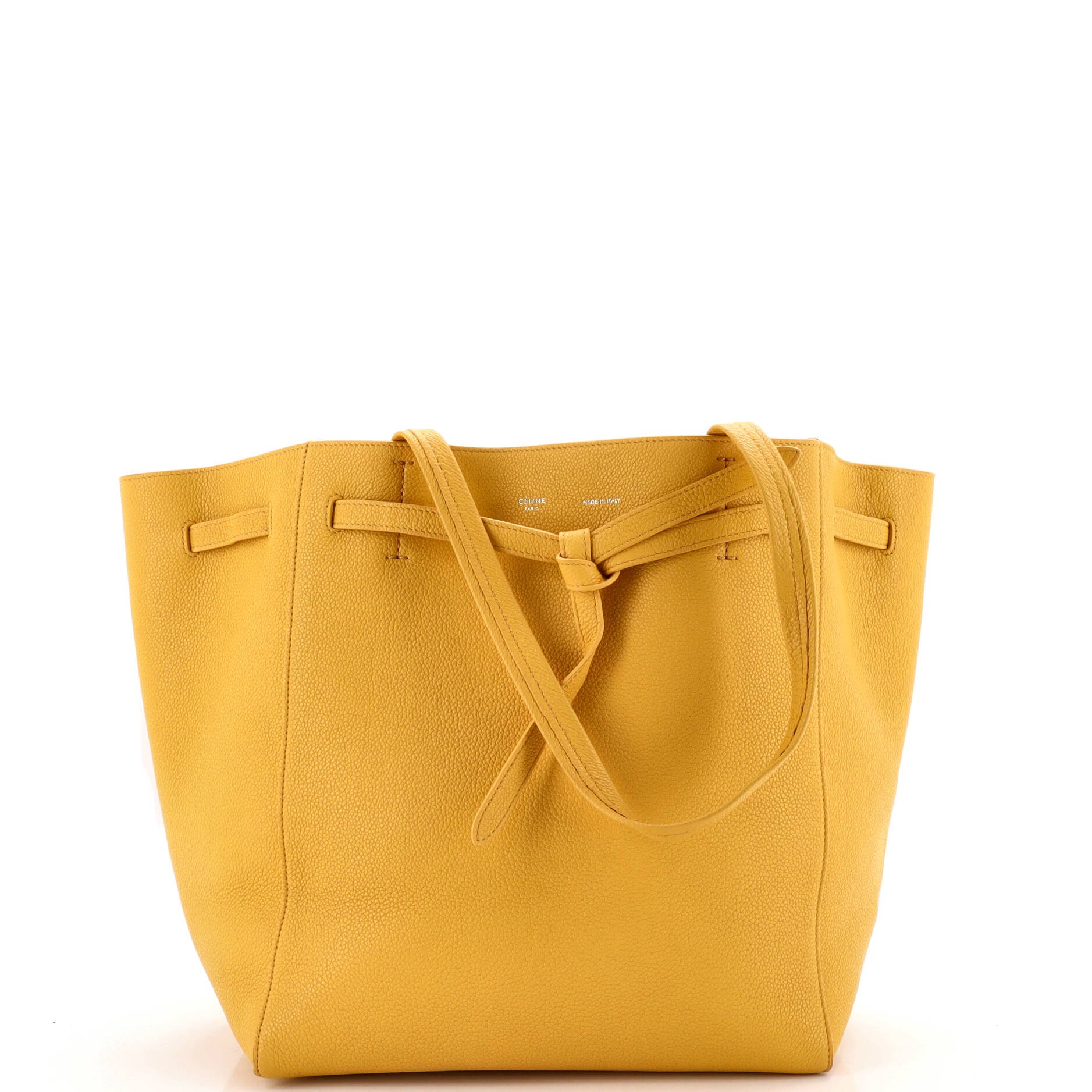 Phantom Tie Cabas Tote Leather Medium
