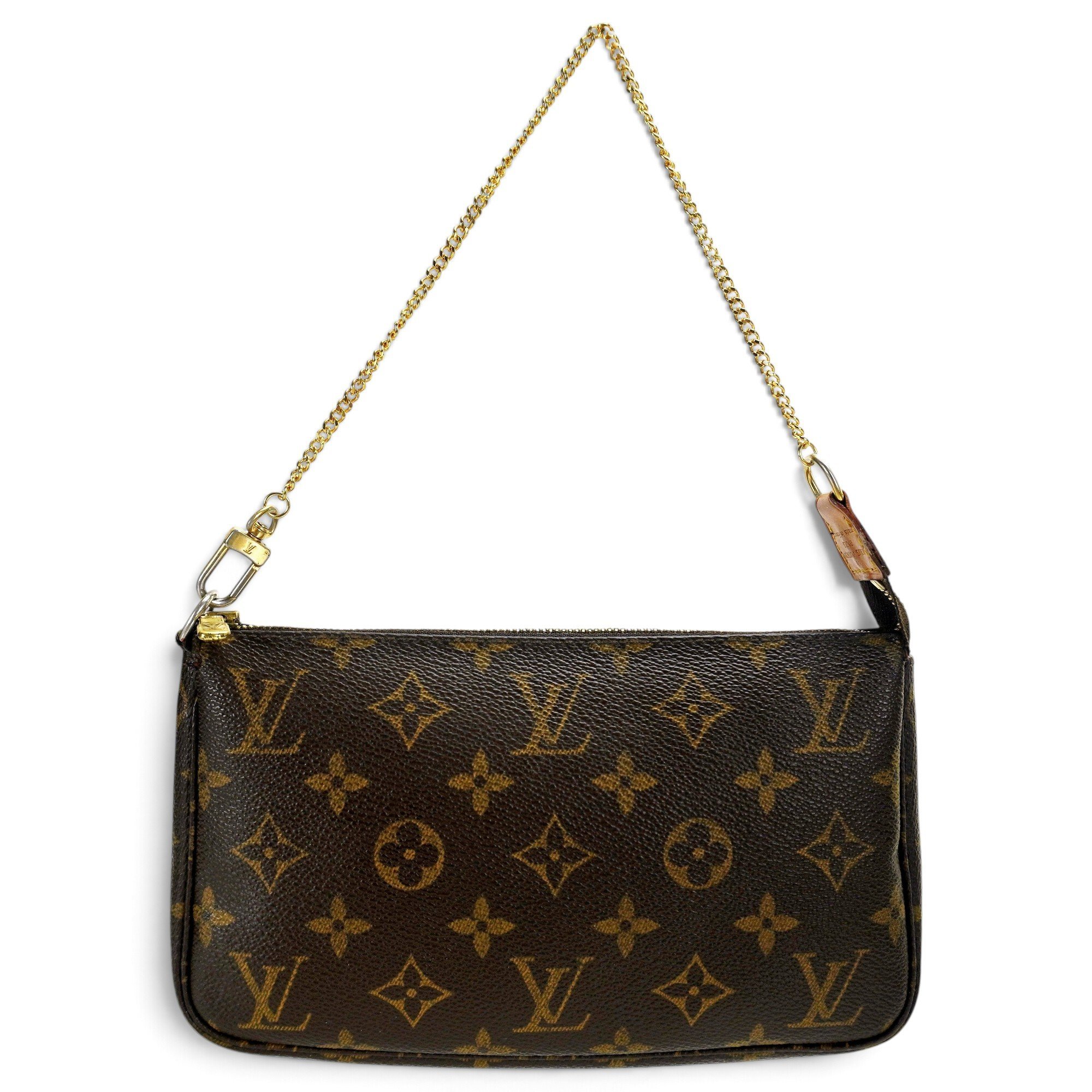 Pochette Accessoire leather handbag