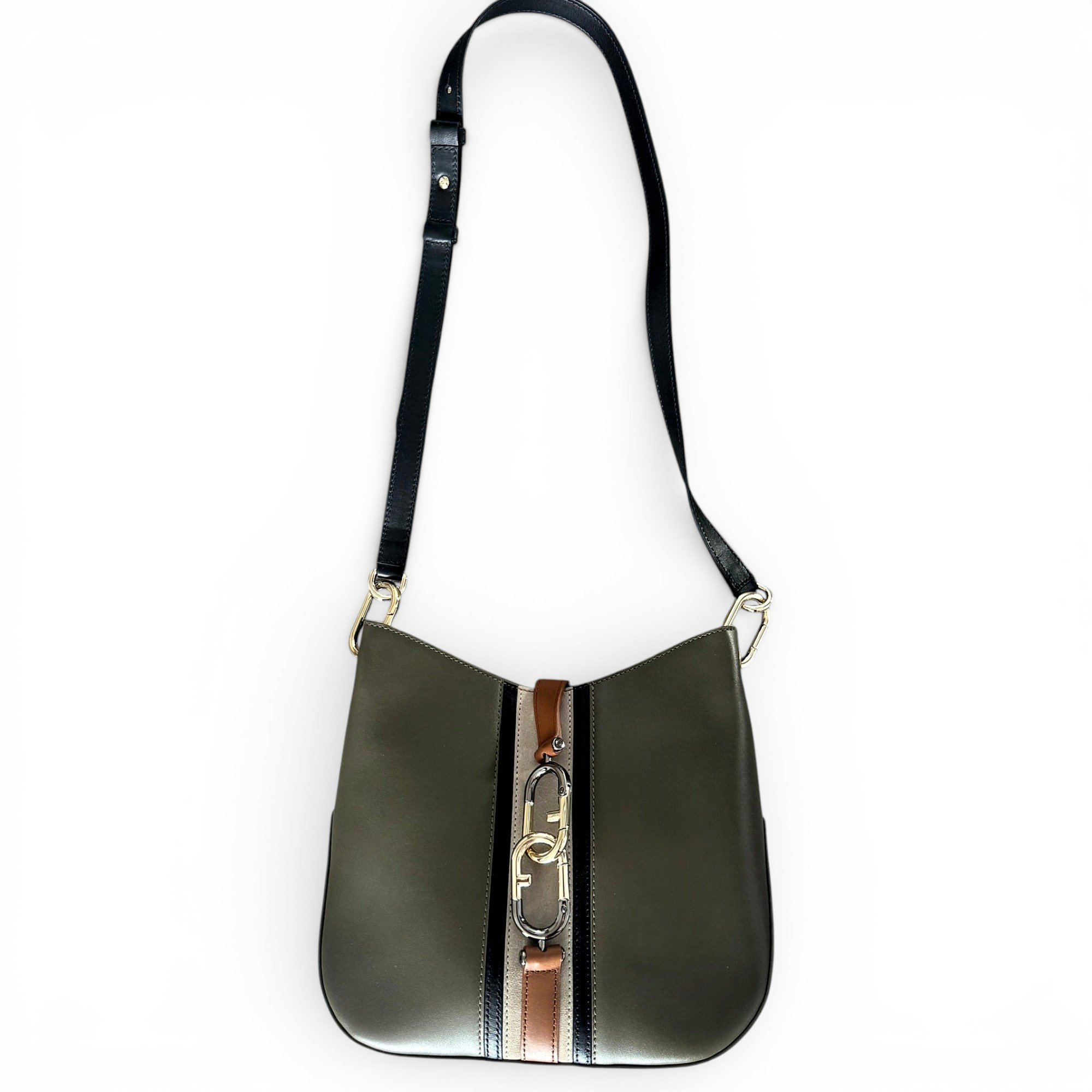Leather crossbody bag