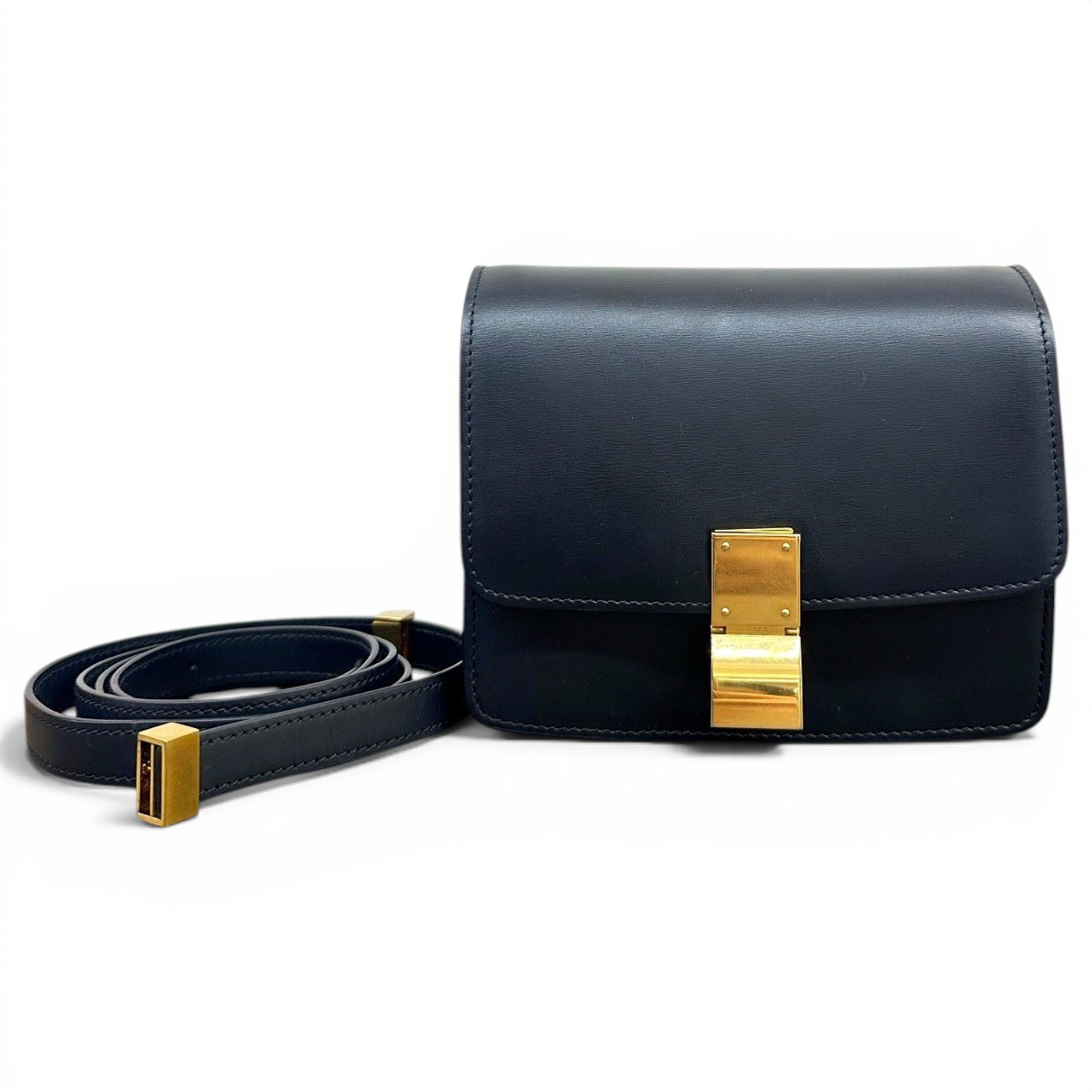 Classic leather handbag