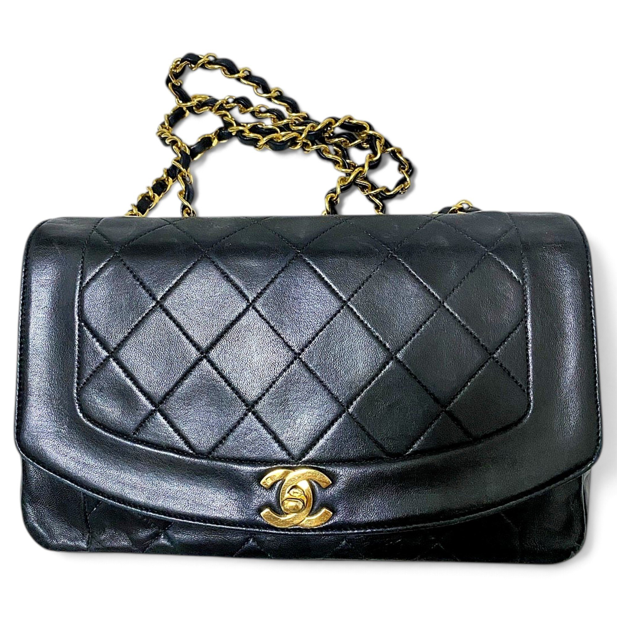 Diana leather handbag