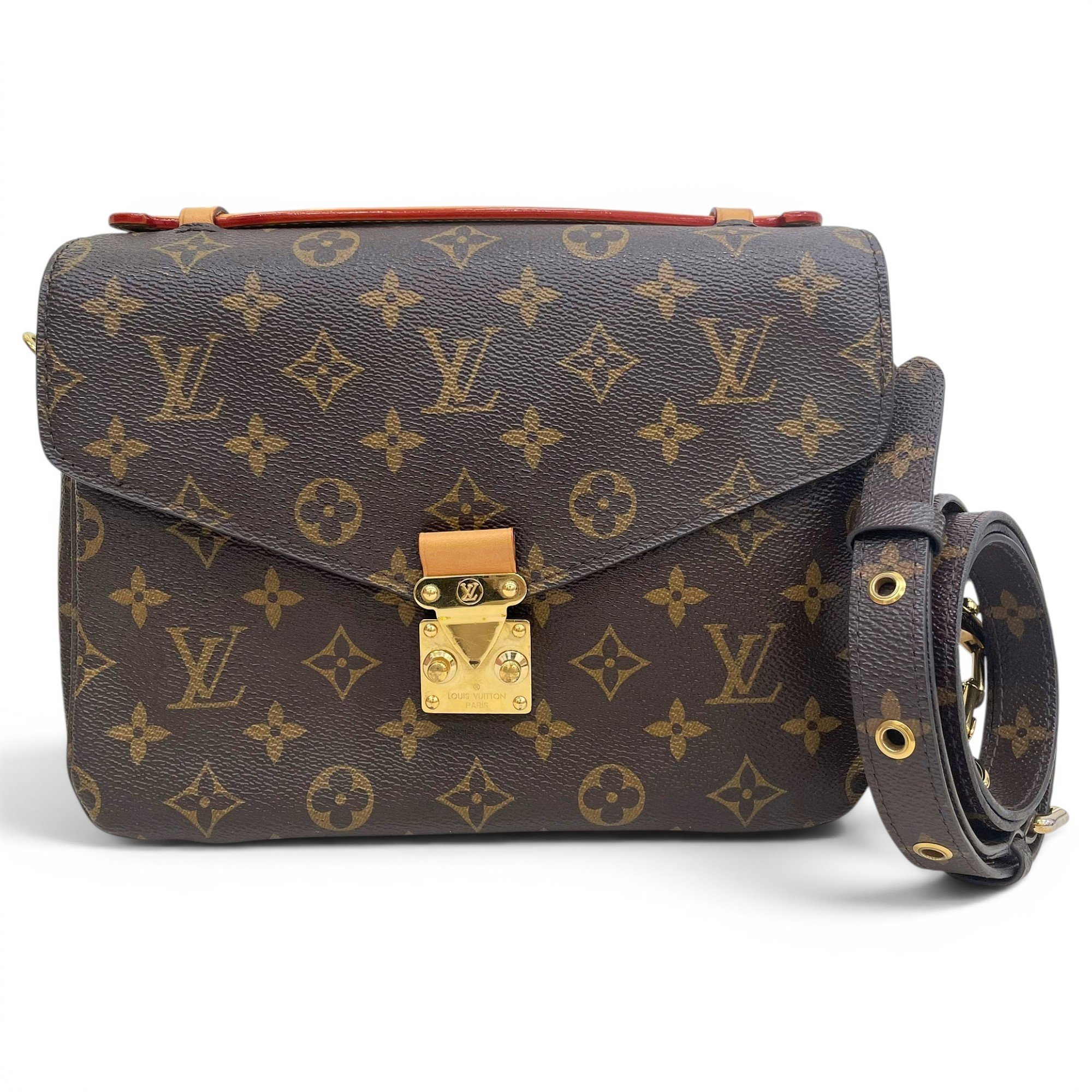 Metis leather crossbody bag