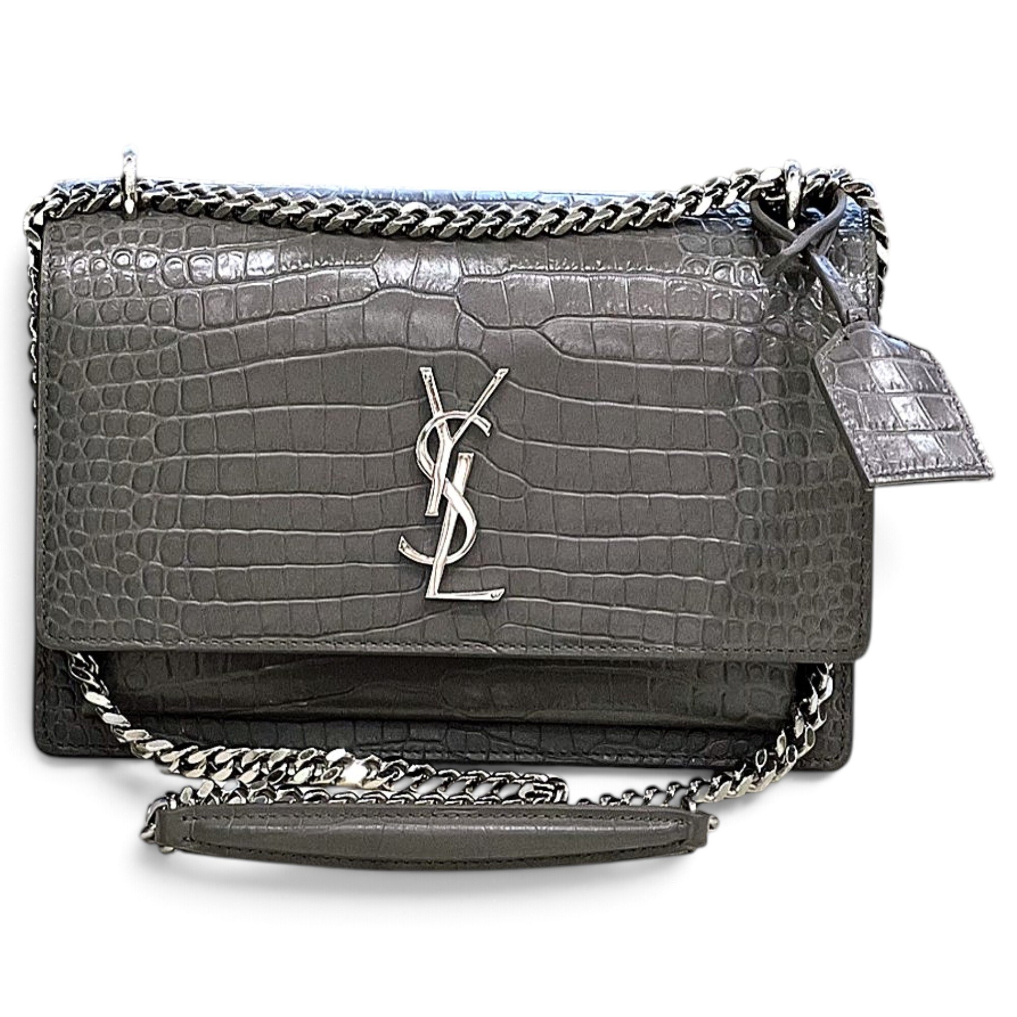 Sunset leather handbag