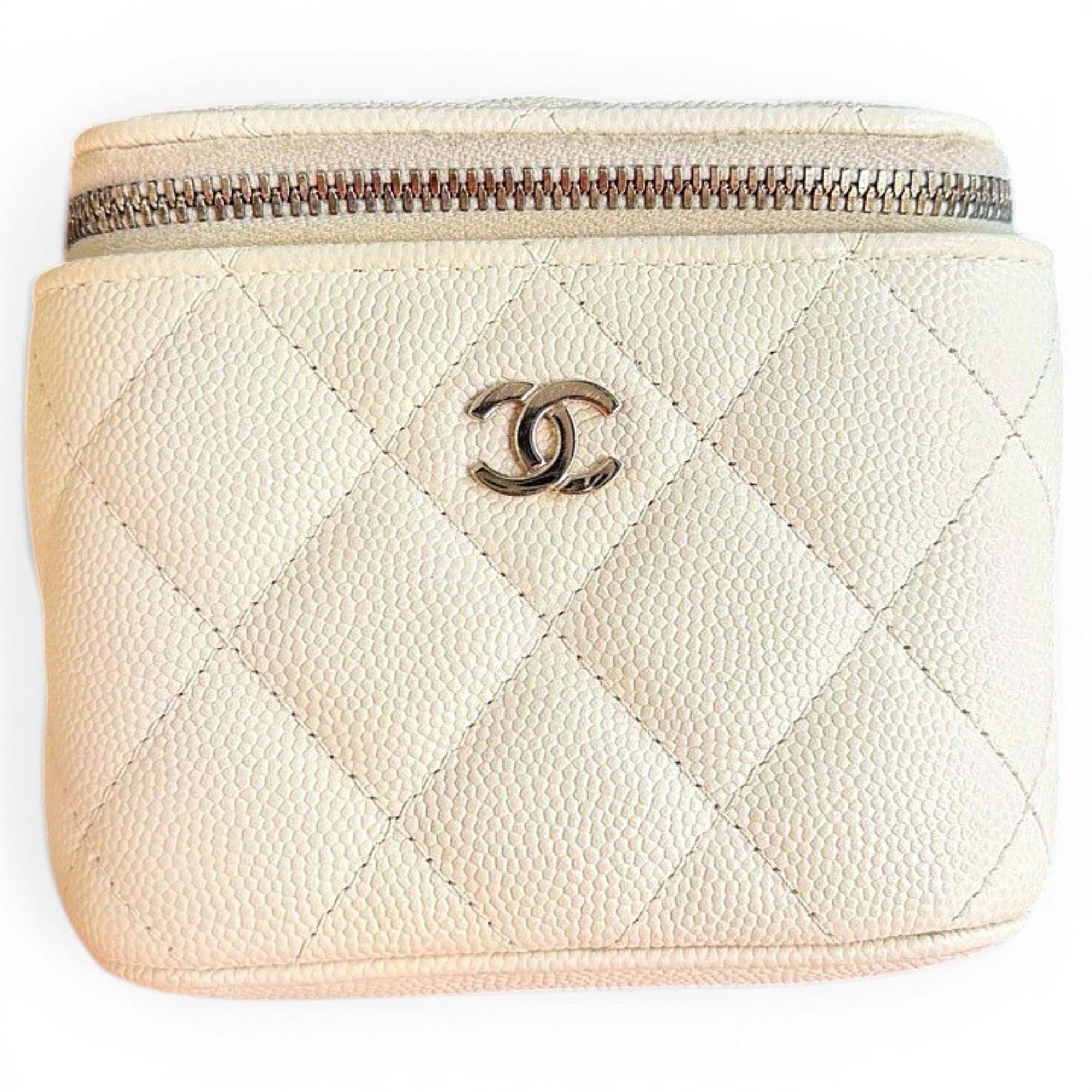 Trendy CC Vanity leather handbag