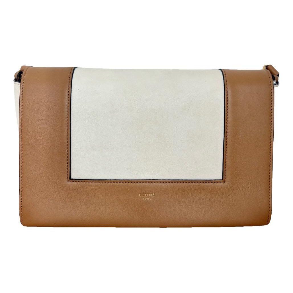 Frame pony-style calfskin handbag