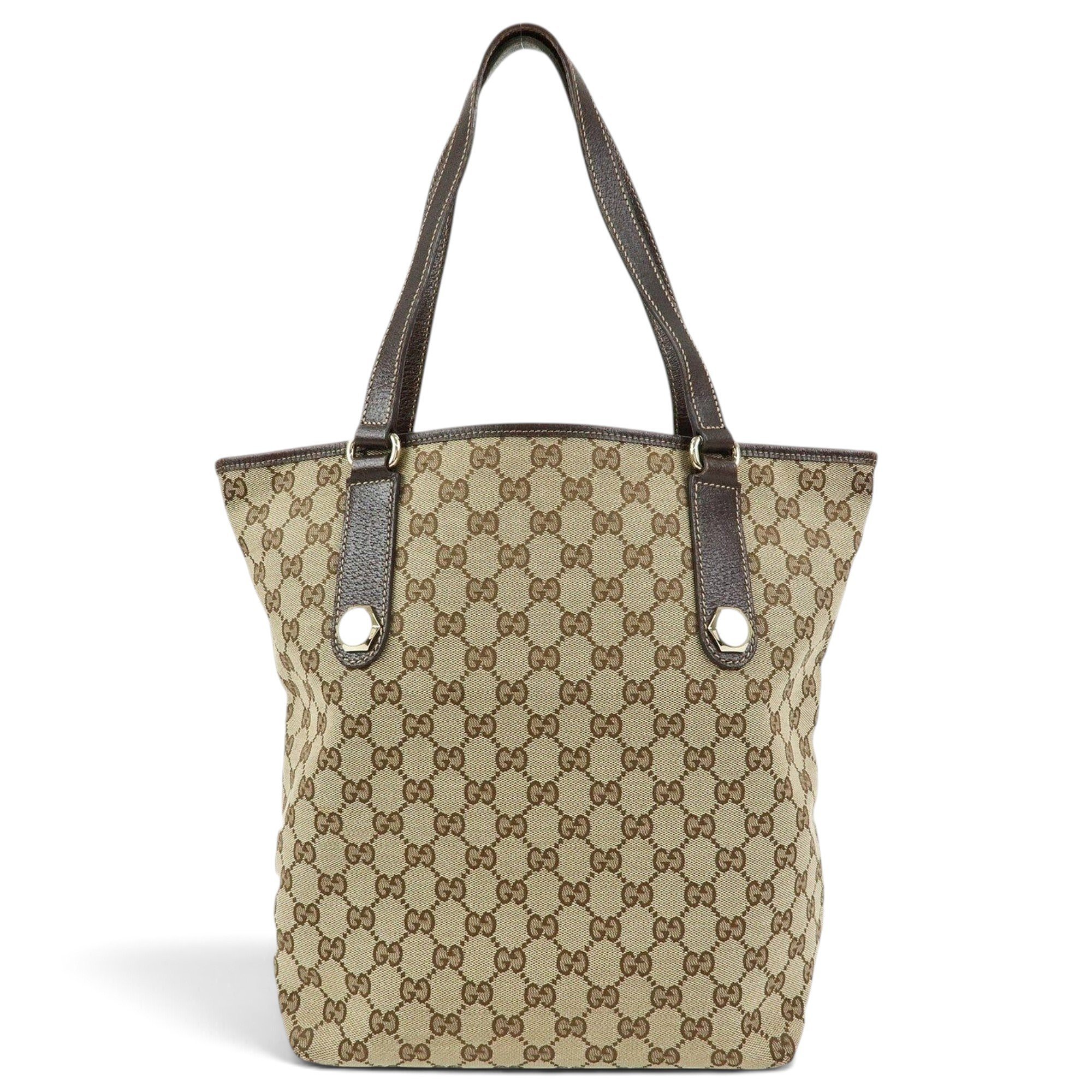 Leather tote