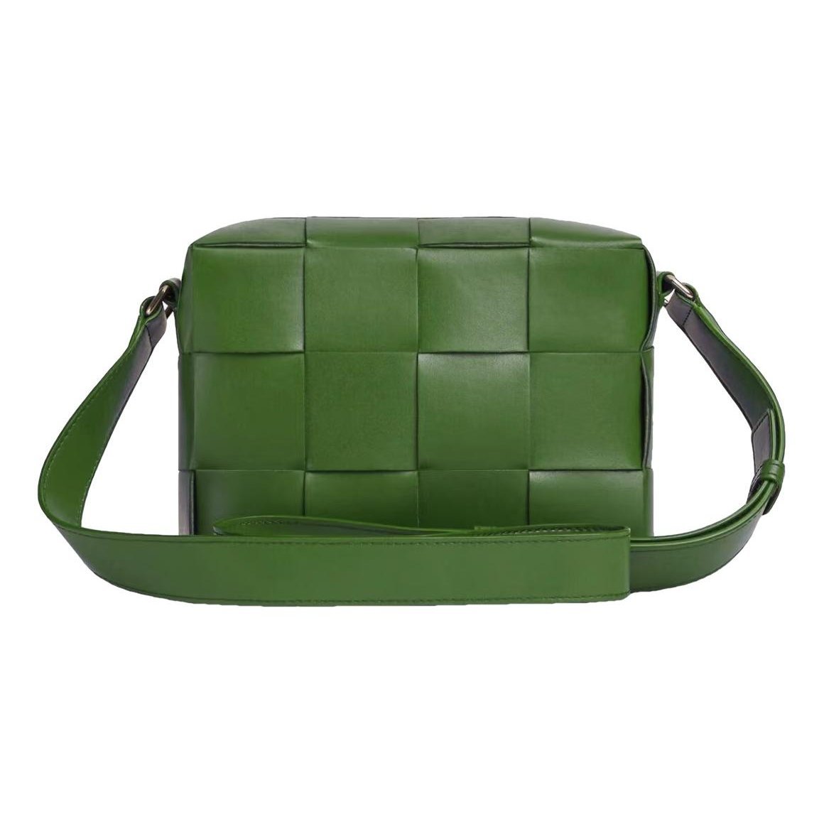 Cassette leather handbag