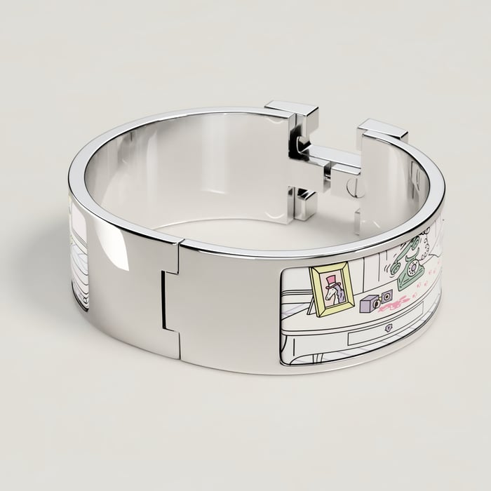 Jasmin Clic Clac H Mystere Au 24 Bracelet