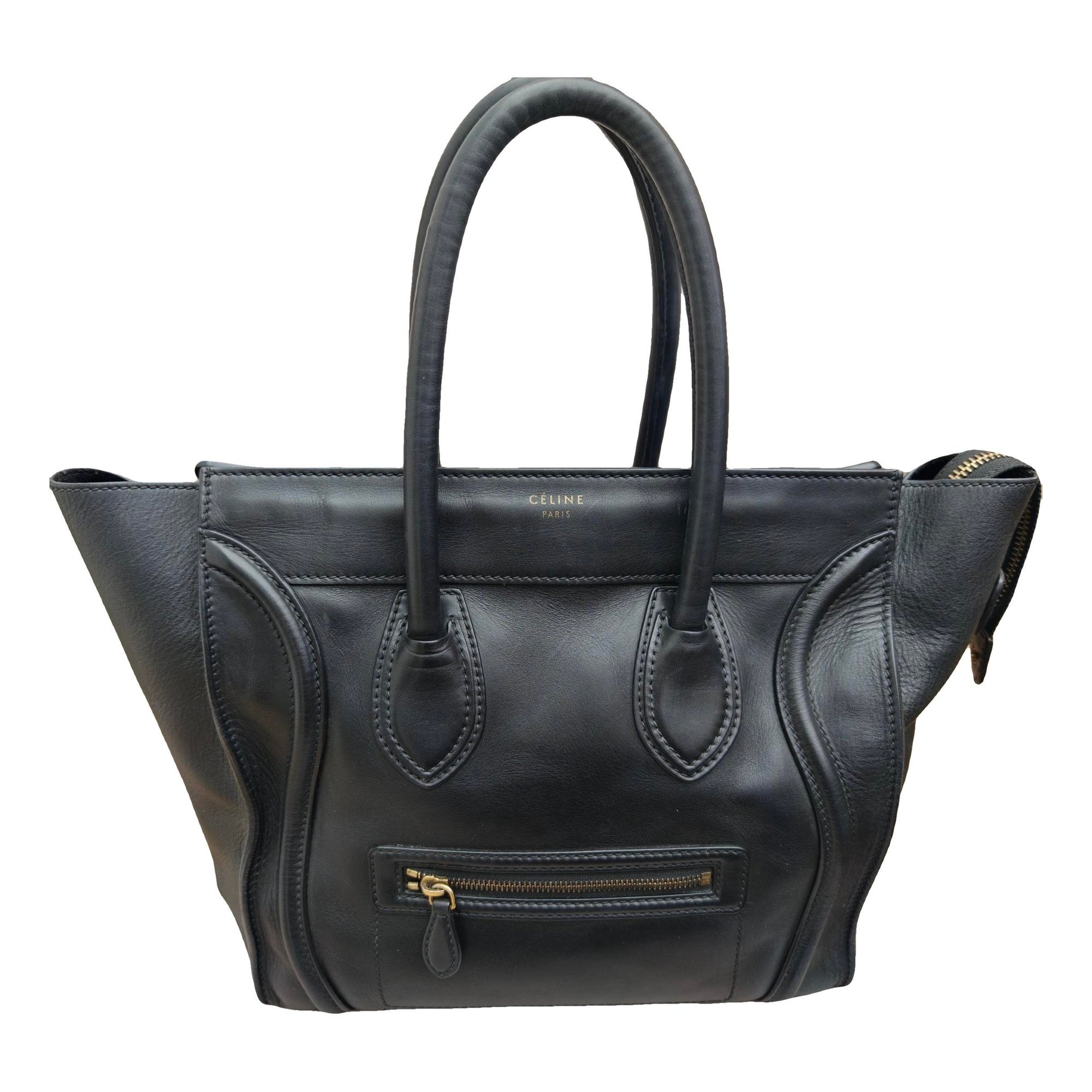 Luggage leather handbag